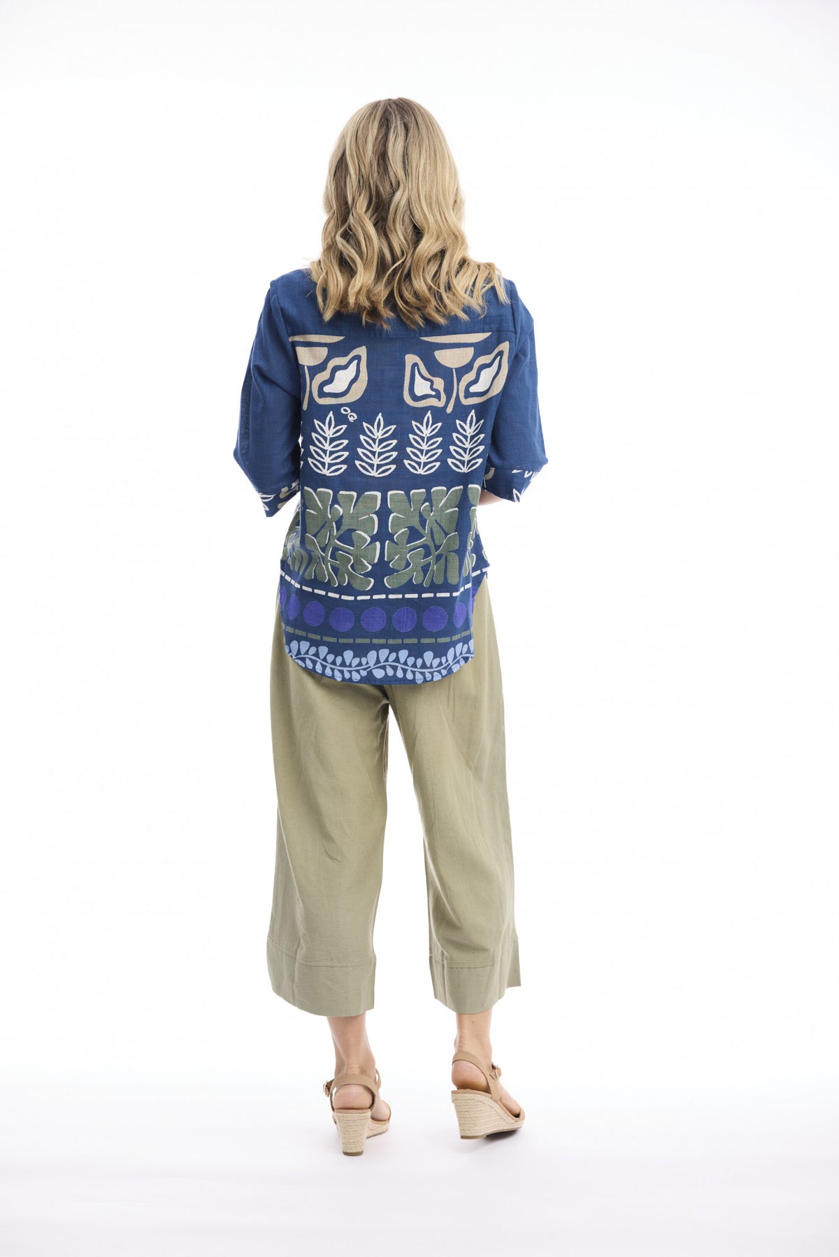 Liberte Blue Shirt by Orientique