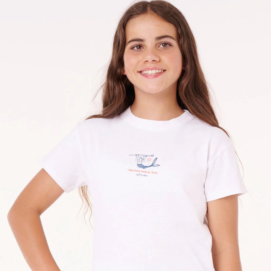 Shore break relaxed tee by Rip Curl - Girl