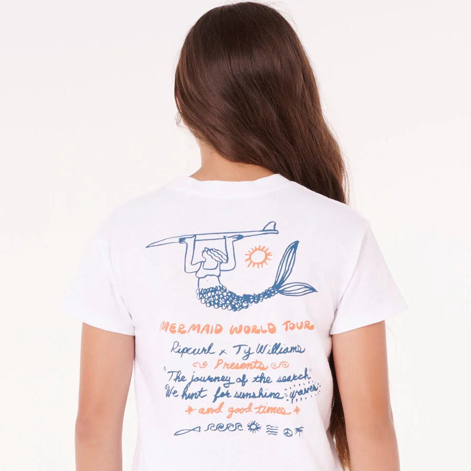 Shore break relaxed tee by Rip Curl - Girl