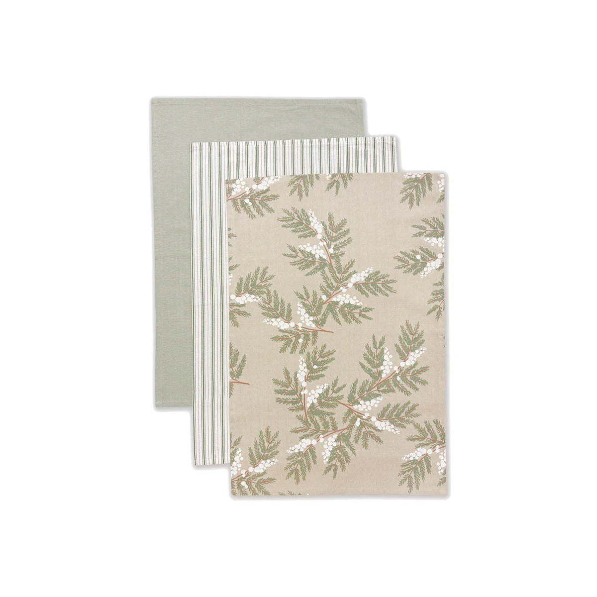 Snowberry Teatowel pack of 3 by Madras Link