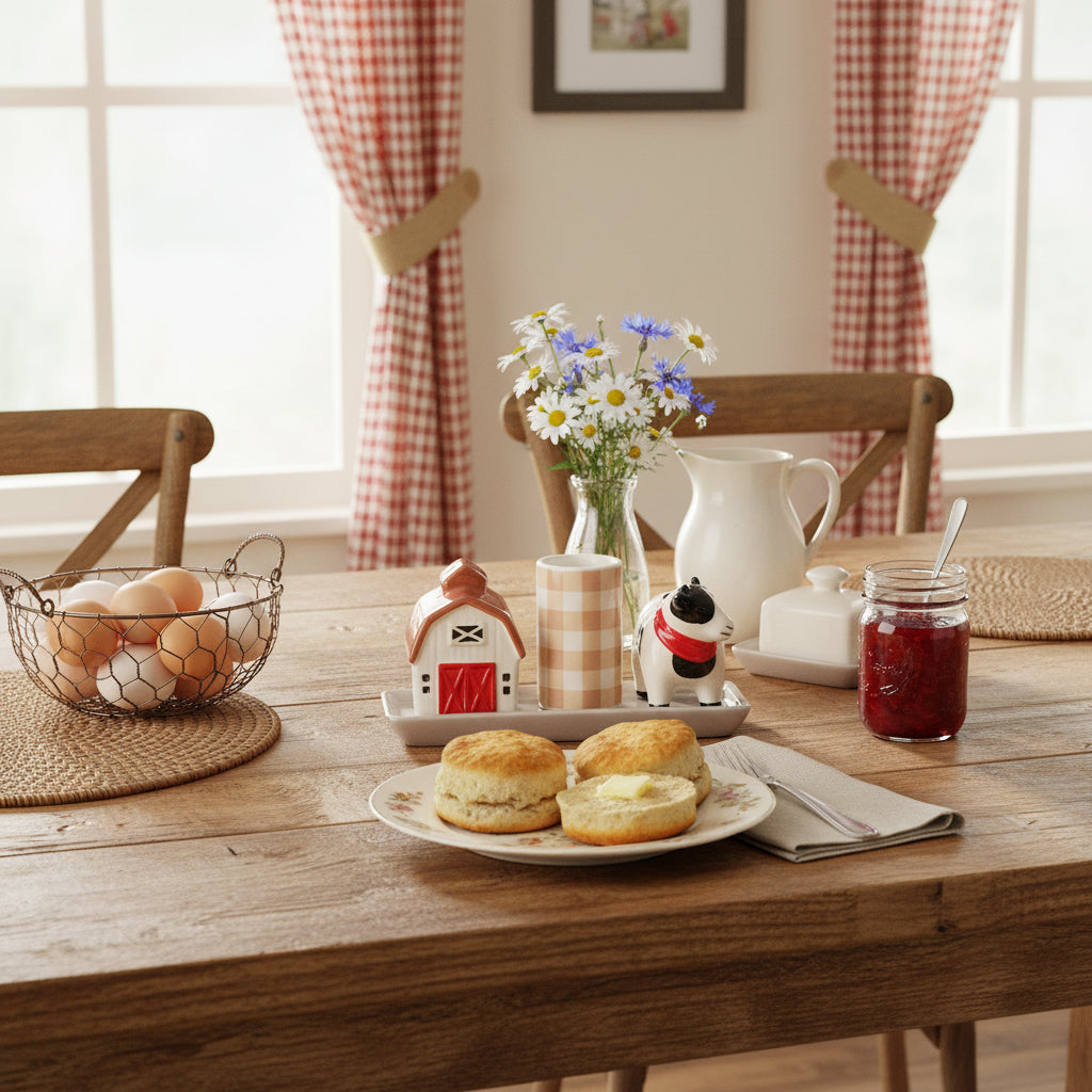 Davis & Waddell Homestead Salt & Pepper Shaker with Toothpick Holder by Isalbi