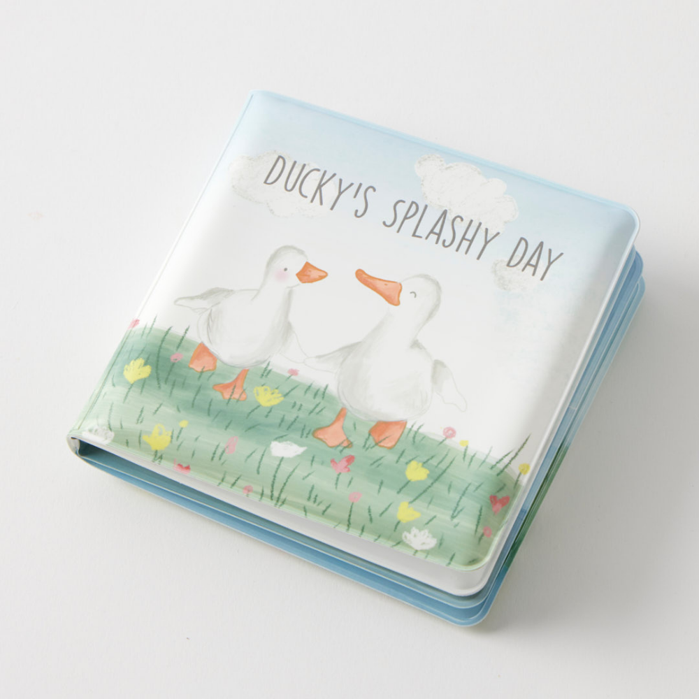 Jiggle & Giggle Ducky’s Splashy Day Bath Book by Pilbeam Living