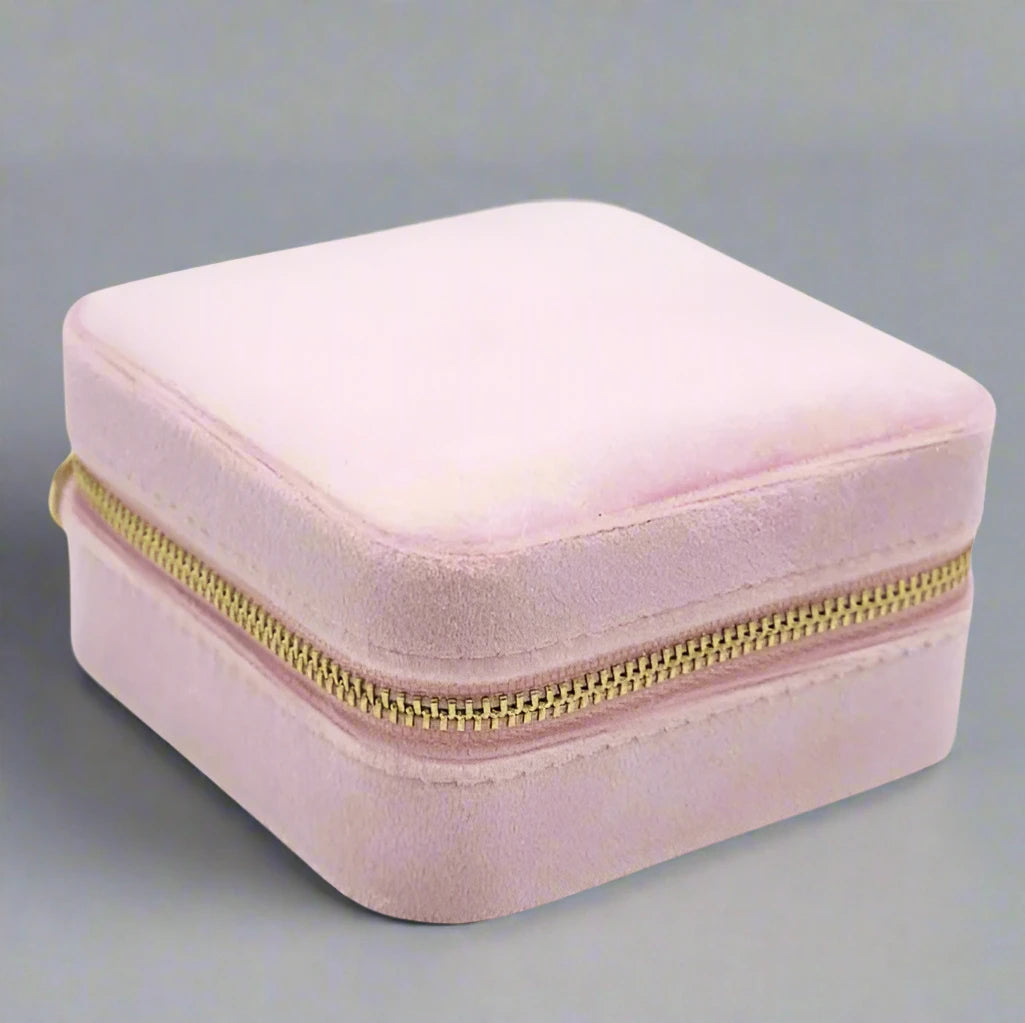 Square Jewellery Case by Zjoosh - pink