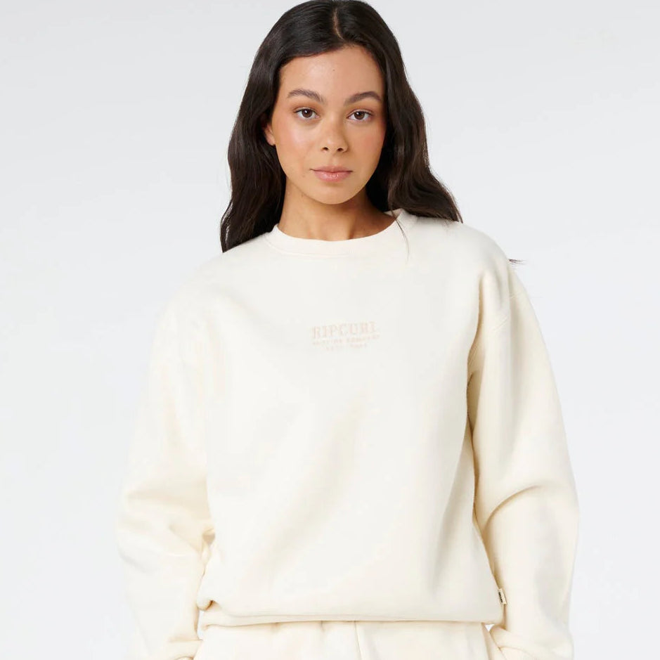 Surf Staple Relaxed Crew by Rip Curl