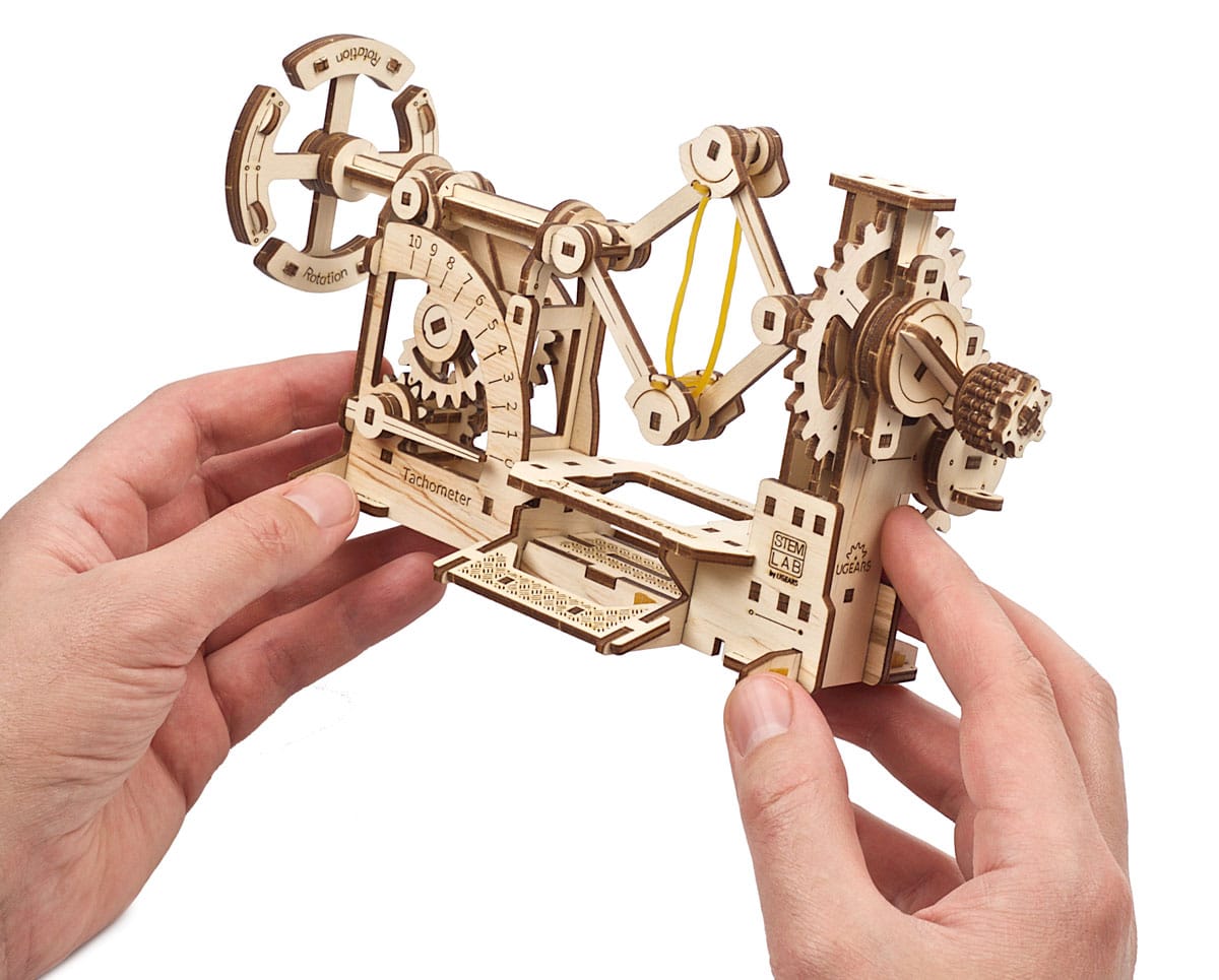 Stem Lab Tachometer by UGEARS