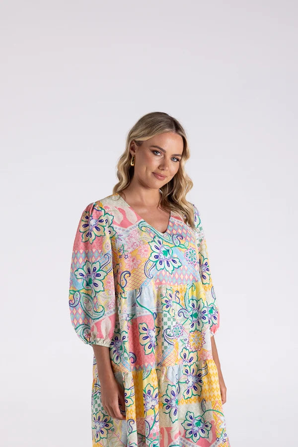 Stella Print Dress by Two T's