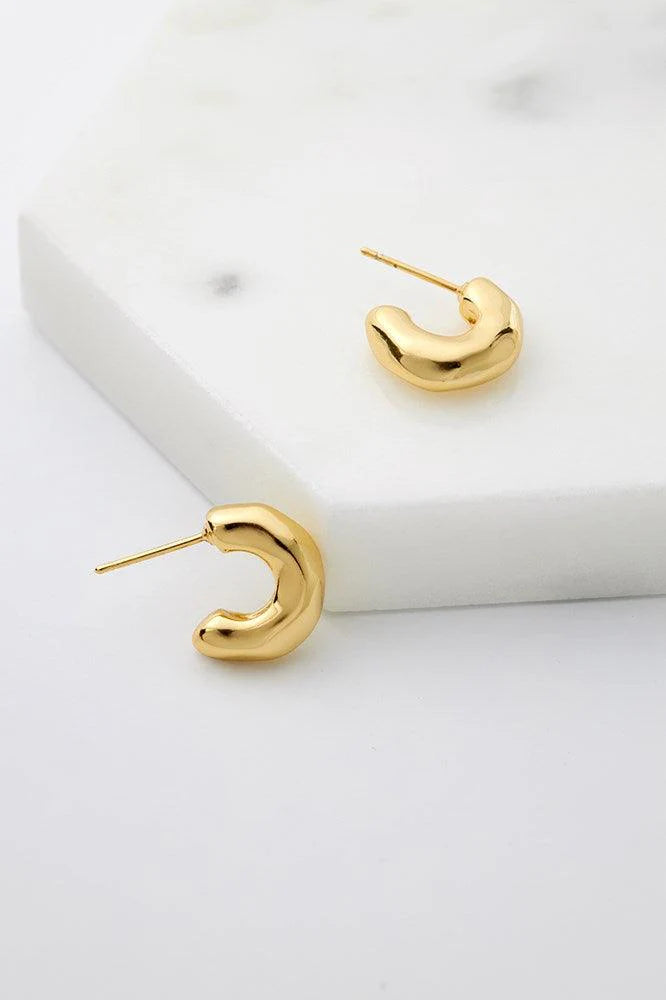 Tiana Hoop earring by Zafino - Gold