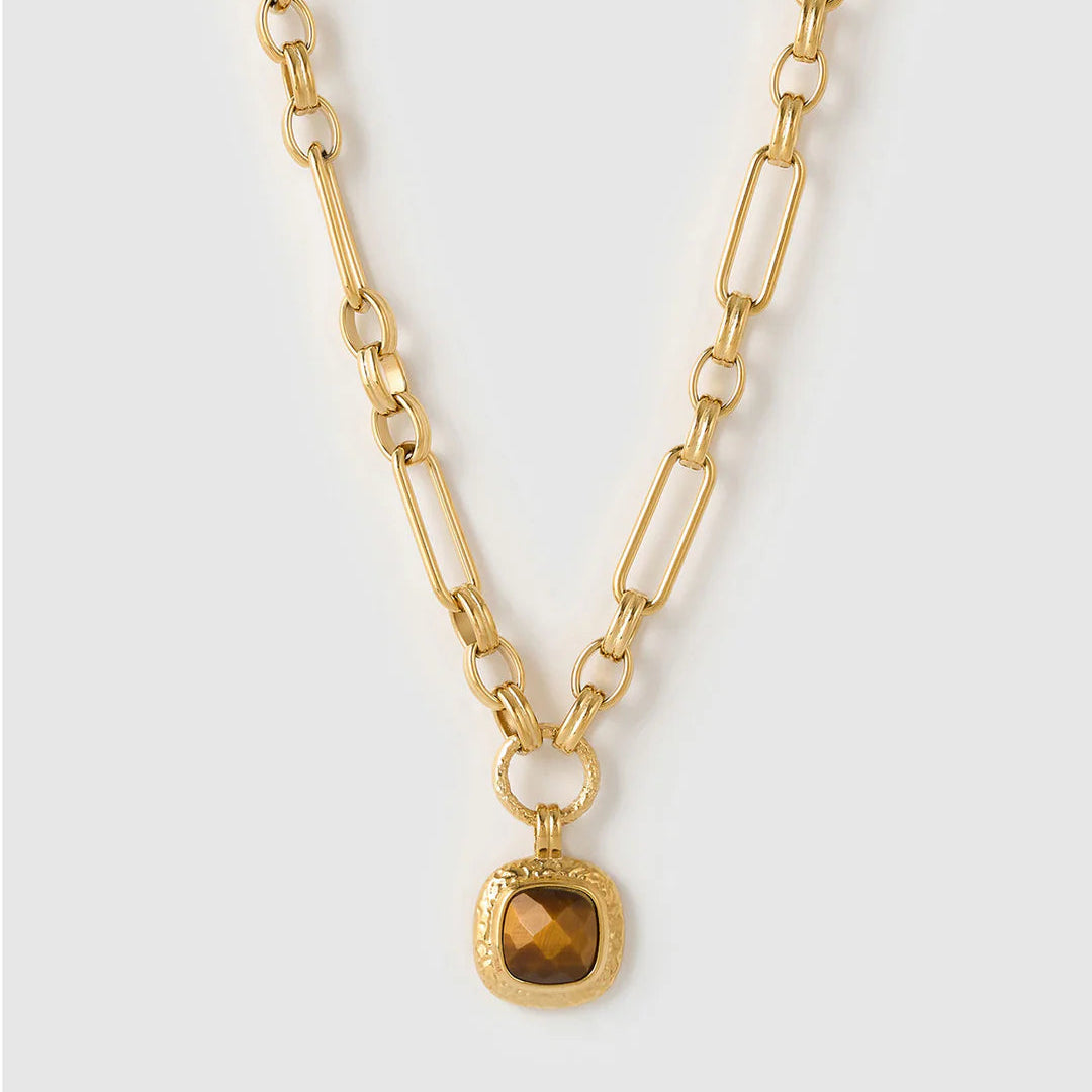 Mason Necklace - Tigers Eye by Arms of Eve