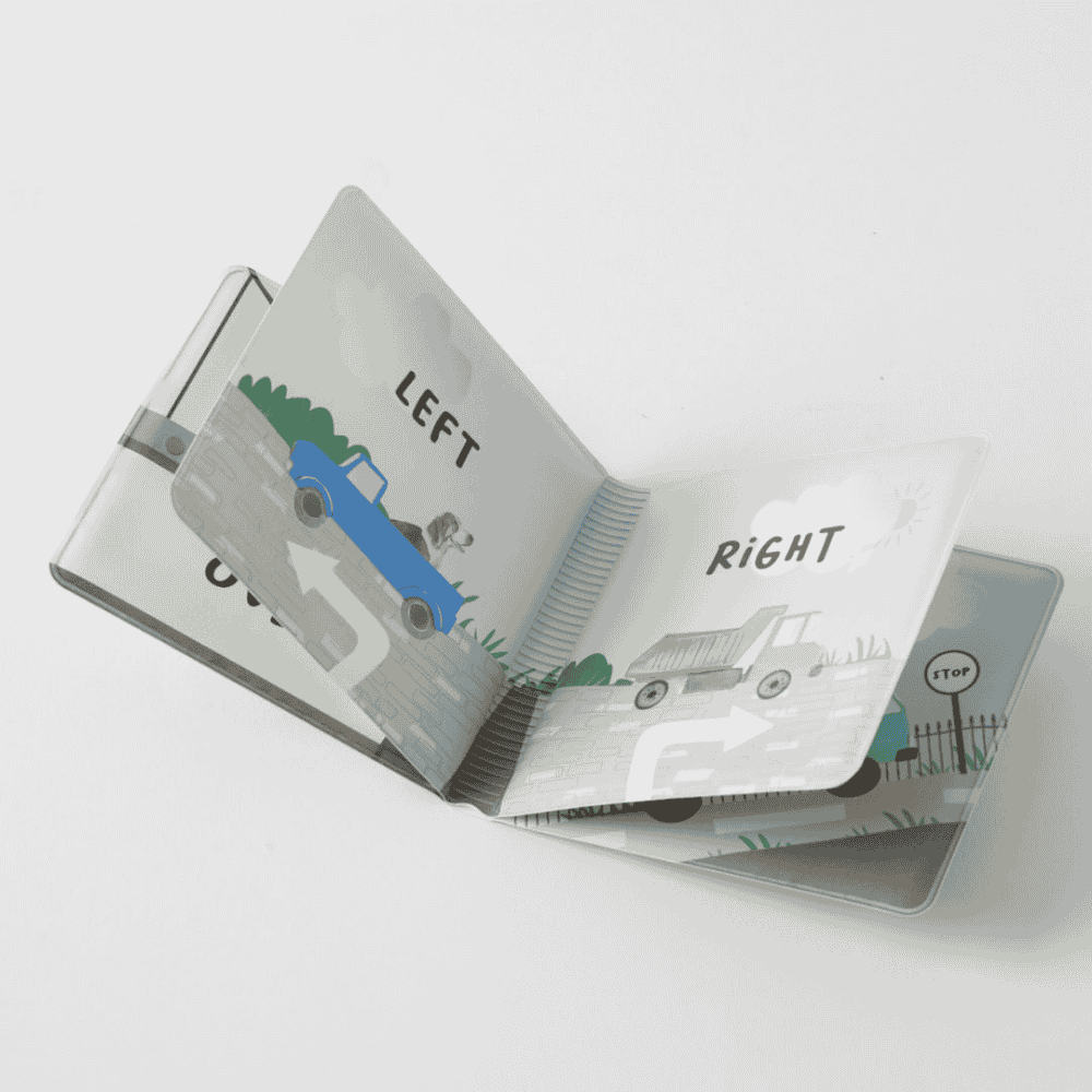 Jiggle & Giggle Trucking Along Bath Book by Pilbeam Living