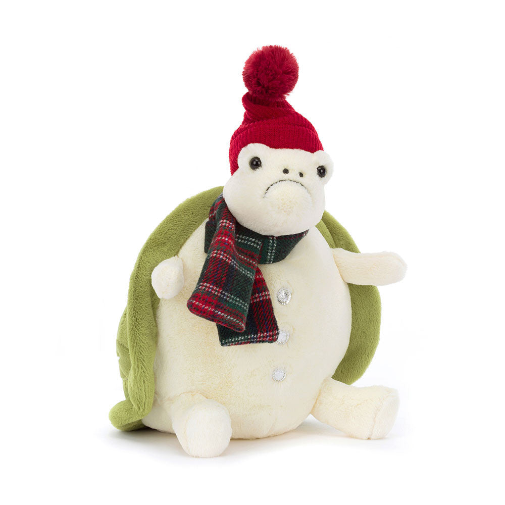 Timmy Turtle snowman by Jellycat