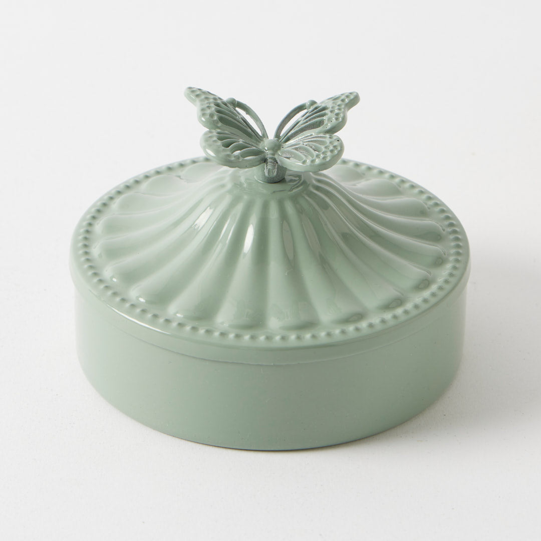 Nature’s Harmony Trinket Box – Sage by Pilbeam Living