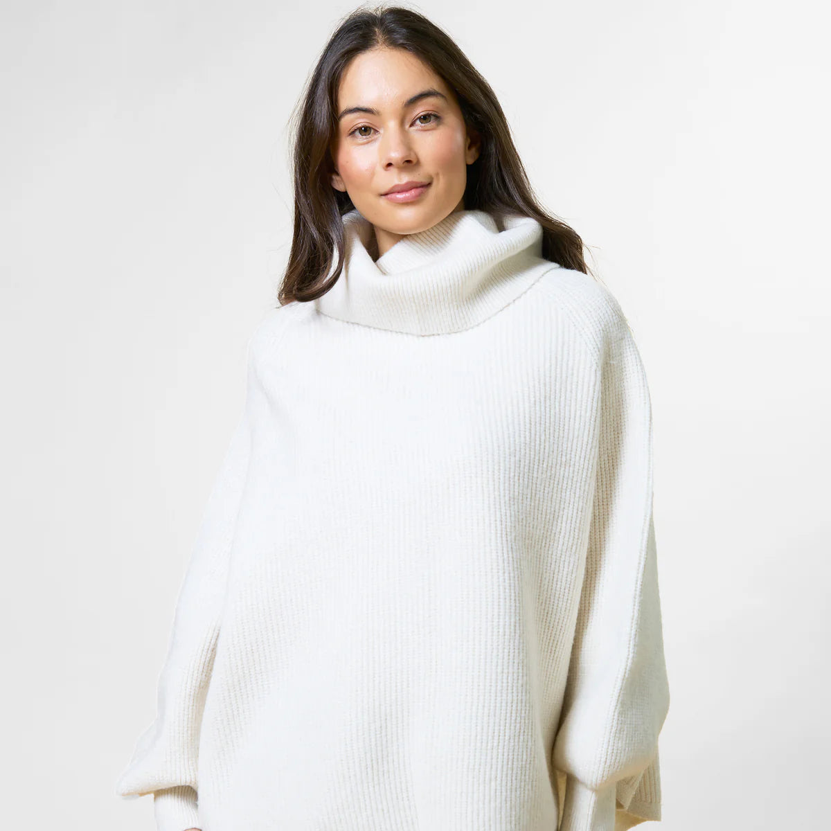 Polo Neck Poncho by Stella + Gemma