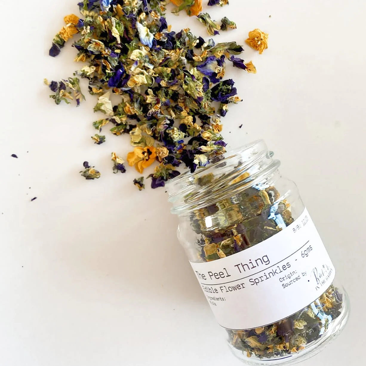 Edible Flower Sprinkles - Viola by The Peel Thing