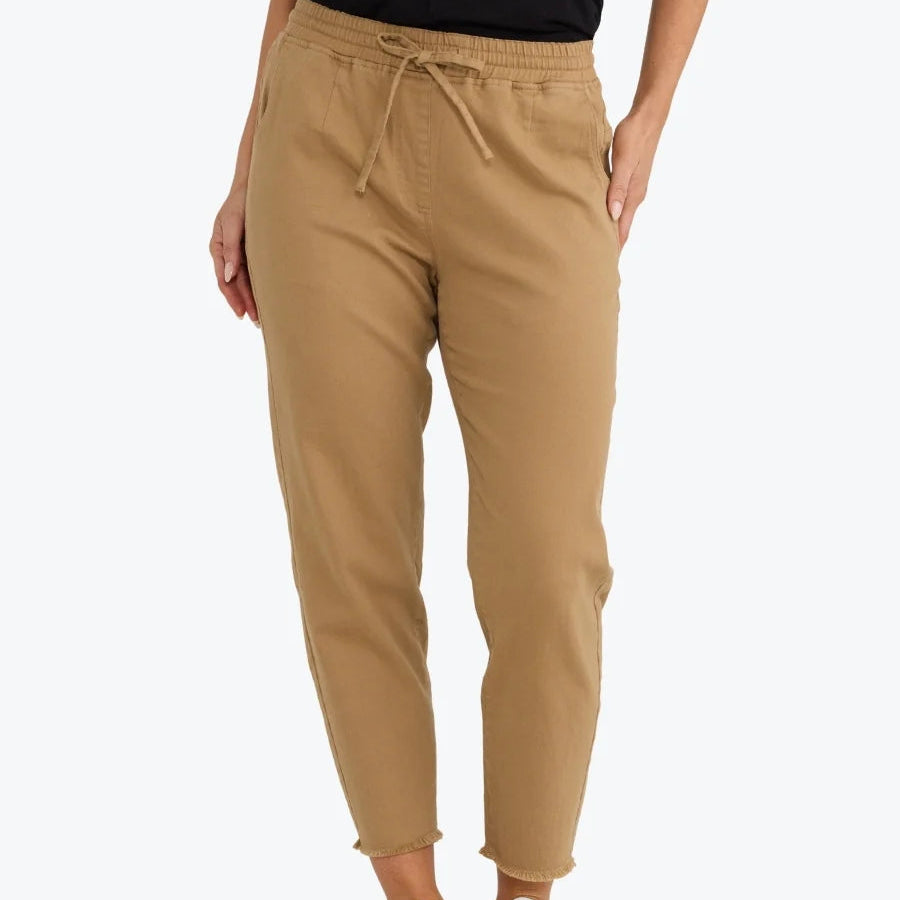 Wayfarer Pant | Taupe by Brave & true