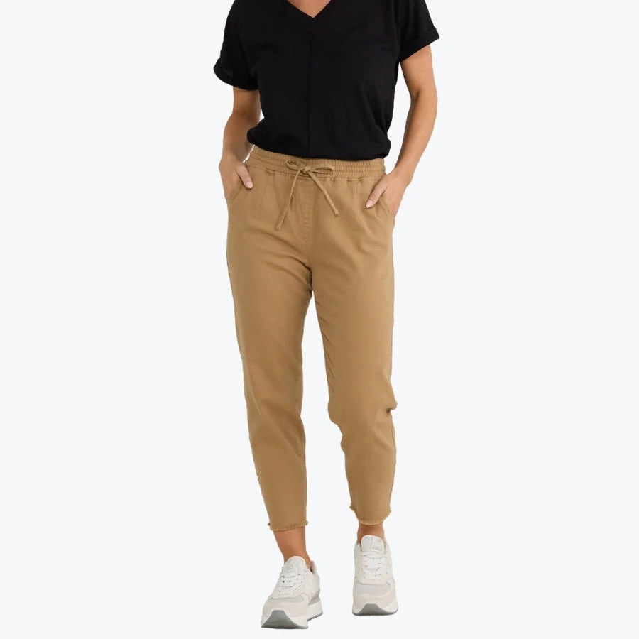 Wayfarer Pant | Taupe by Brave & true