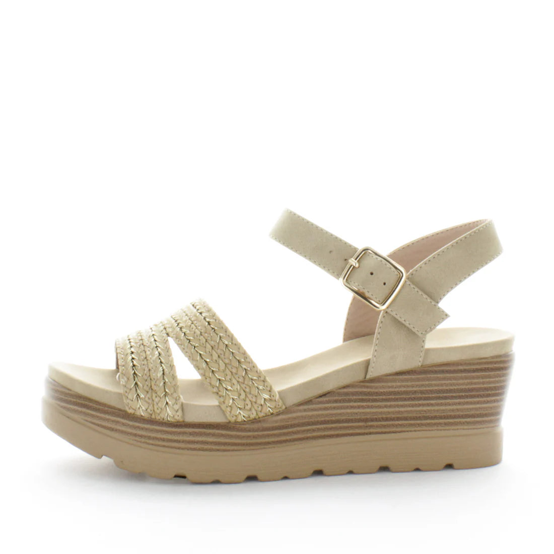 Setina Wedge by Wilde - Beige
