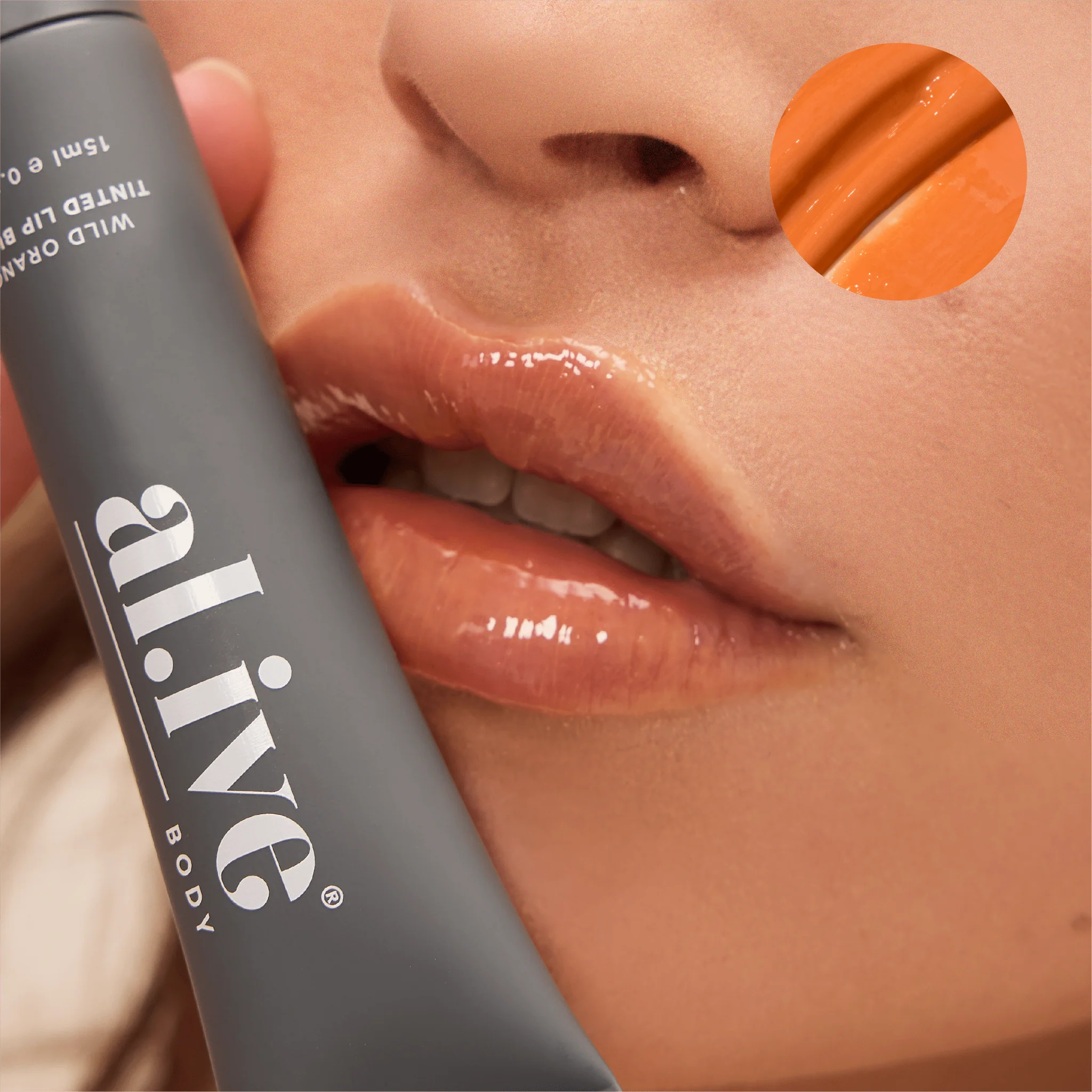 Tinted lip butter by Al.ive - Wild Orange