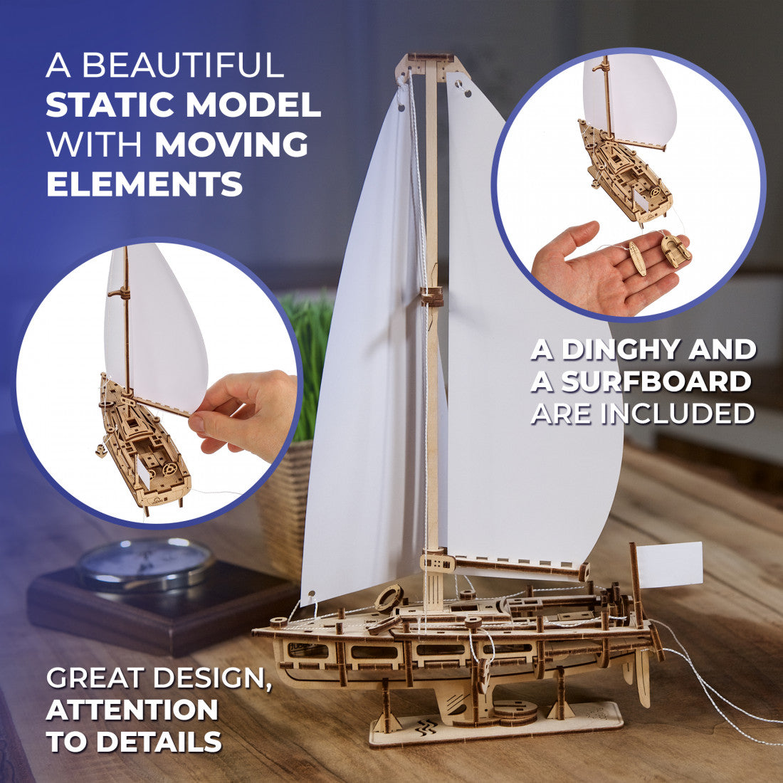 Ocean Beauty Yacht by Ugears
