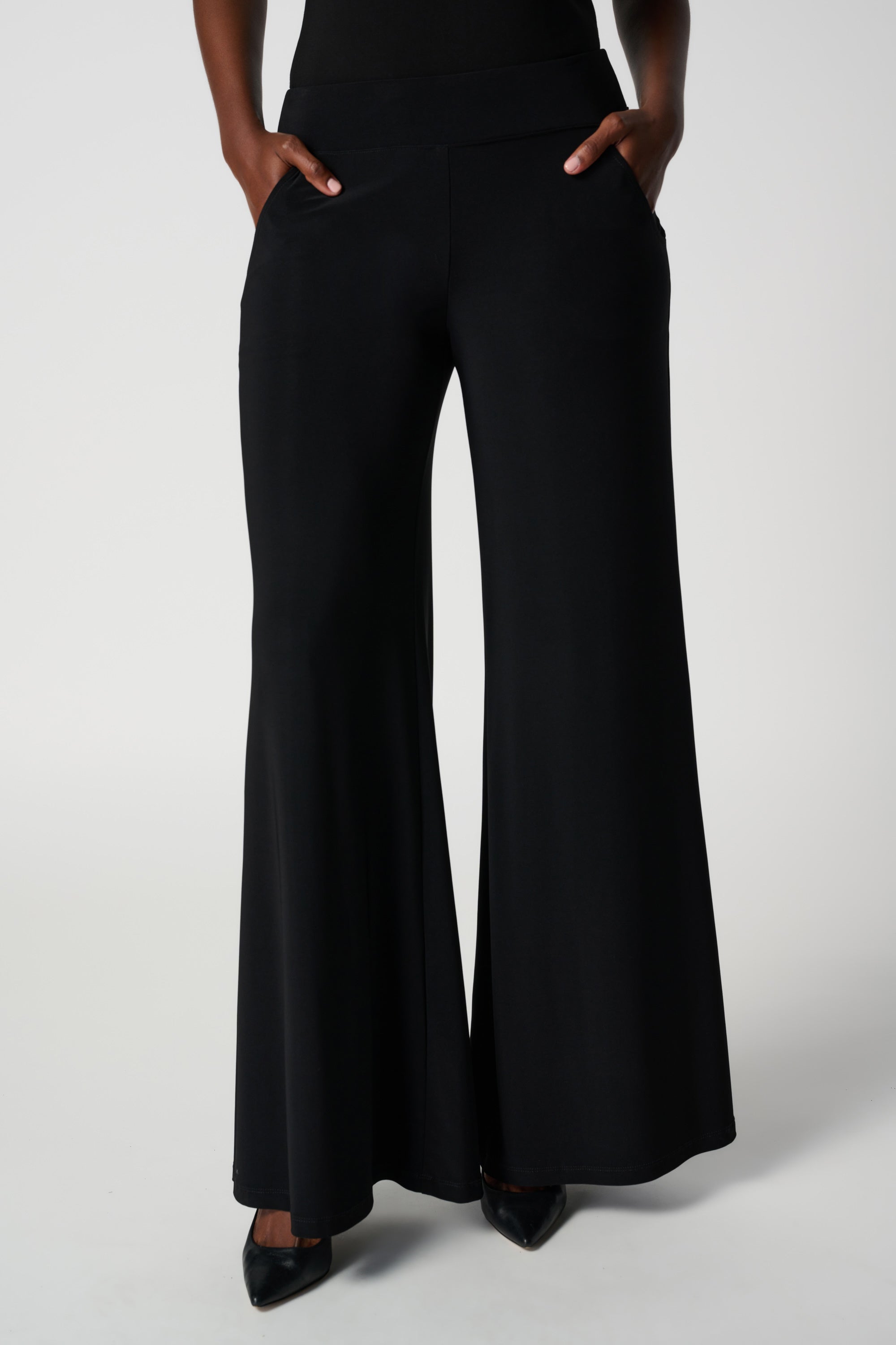 Classic Palazzo Pant by Joseph Ribkoff -Black