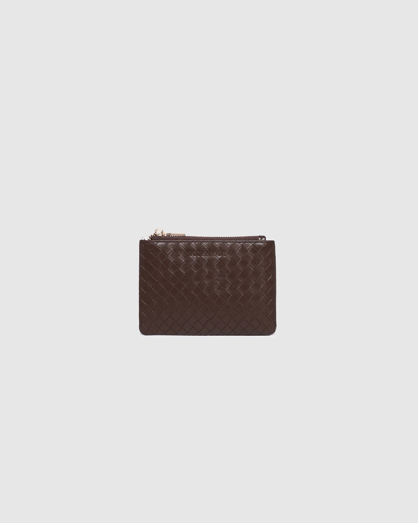 Kuta Purse by Louenhide - Woven Chocolate