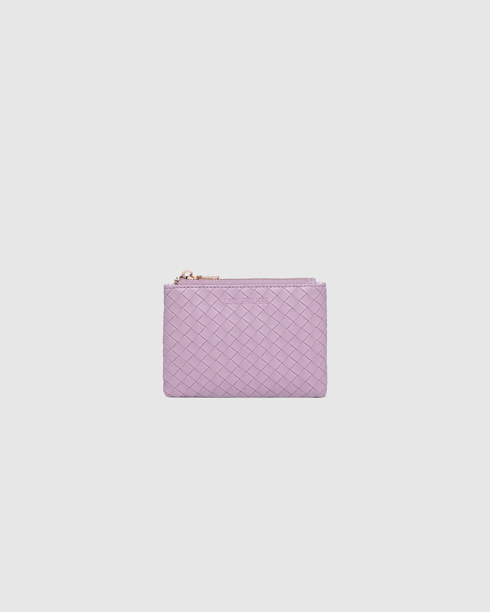 Kuta Purse by Louenhide - Woven Lilac