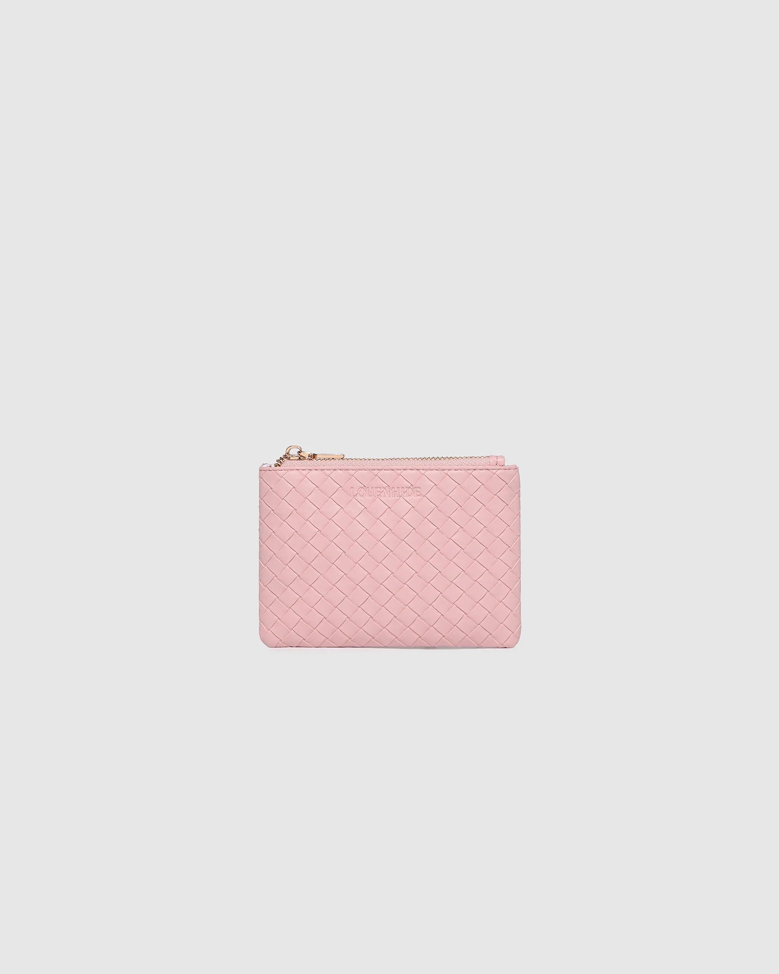 Kuta Purse by Louenhide - Woven Pink