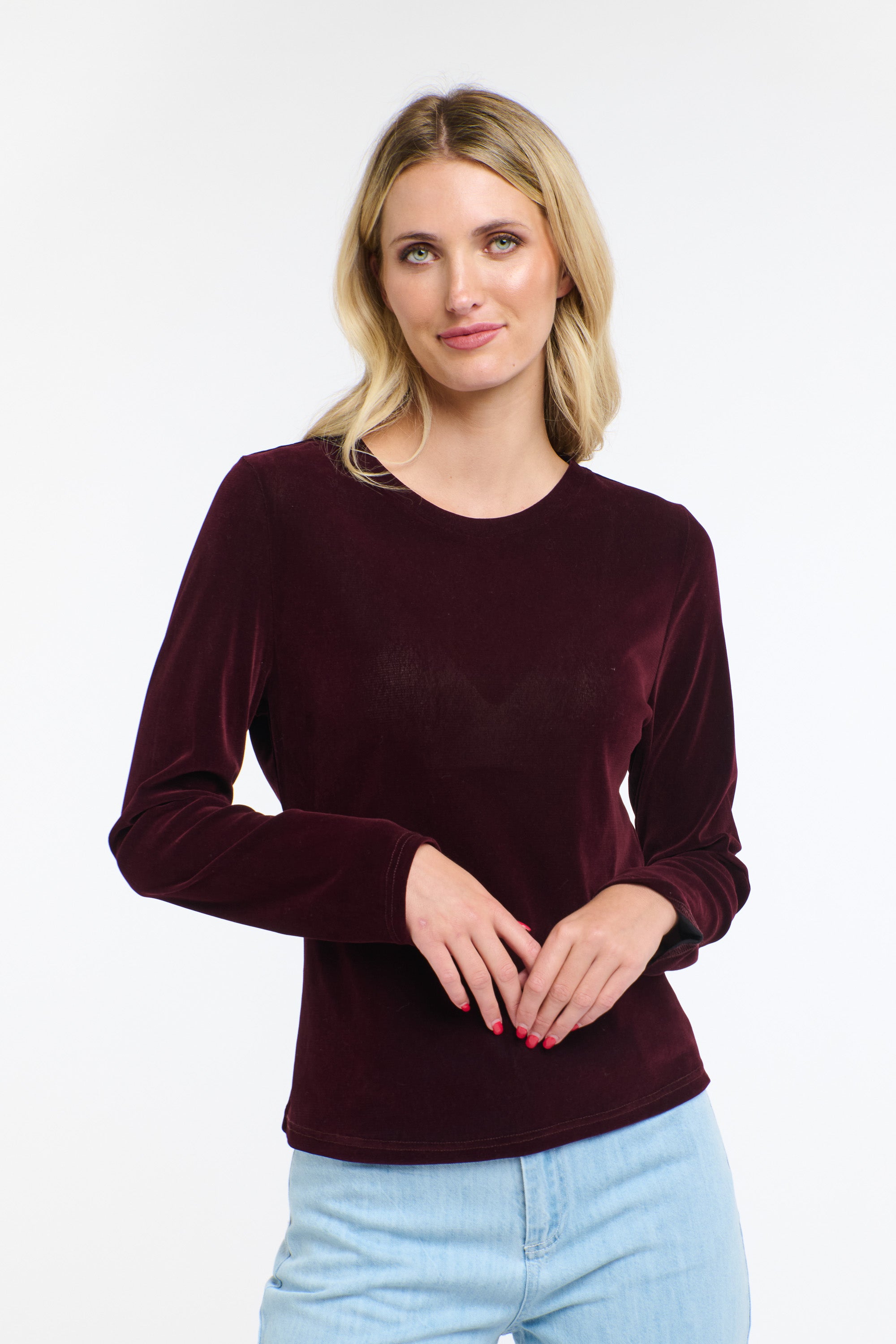 Velvet Underground Top by 365 Days - Burgandy