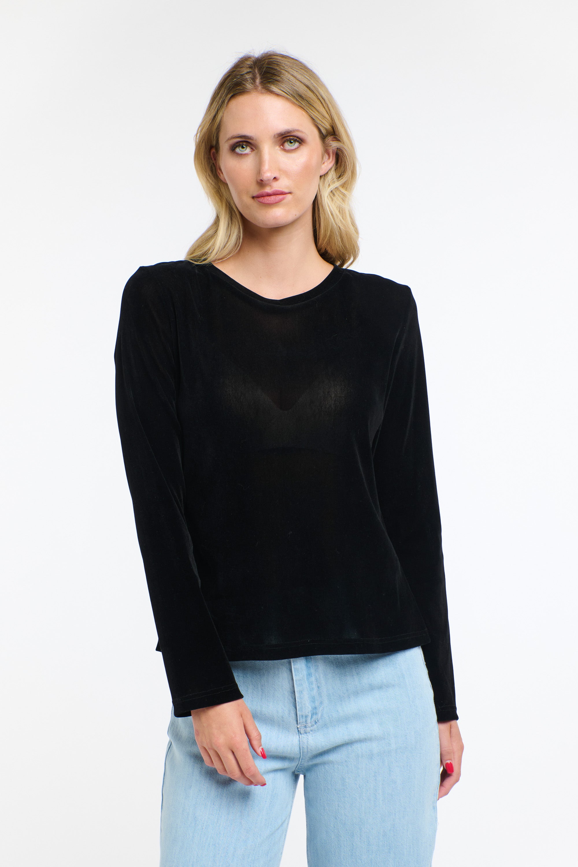 Velvet Underground Top by 365 Days - Black