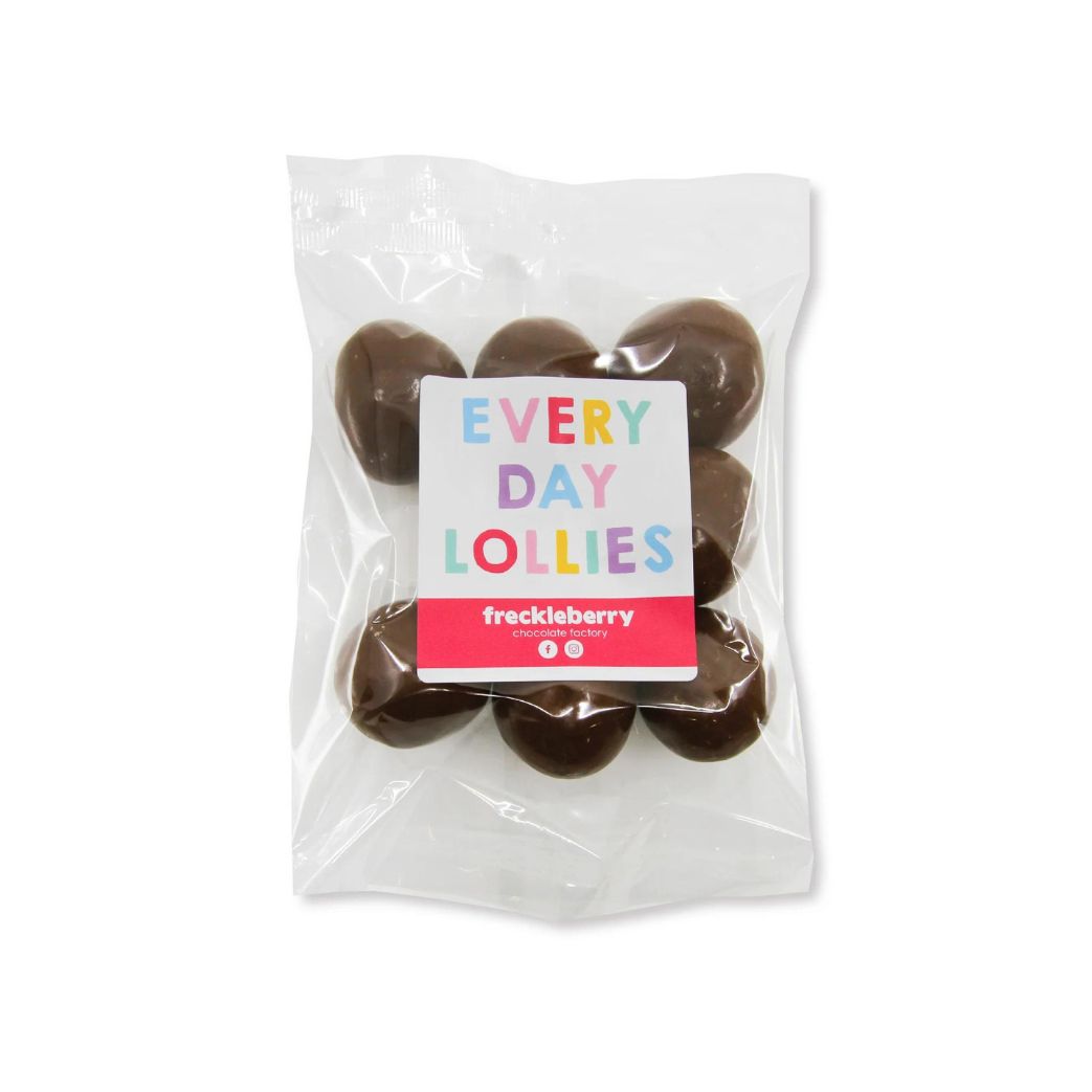 Choc Coated Freeze Dried Strawberries - Milk