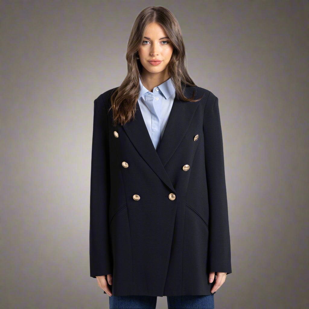 Long line blazer by Two-T's