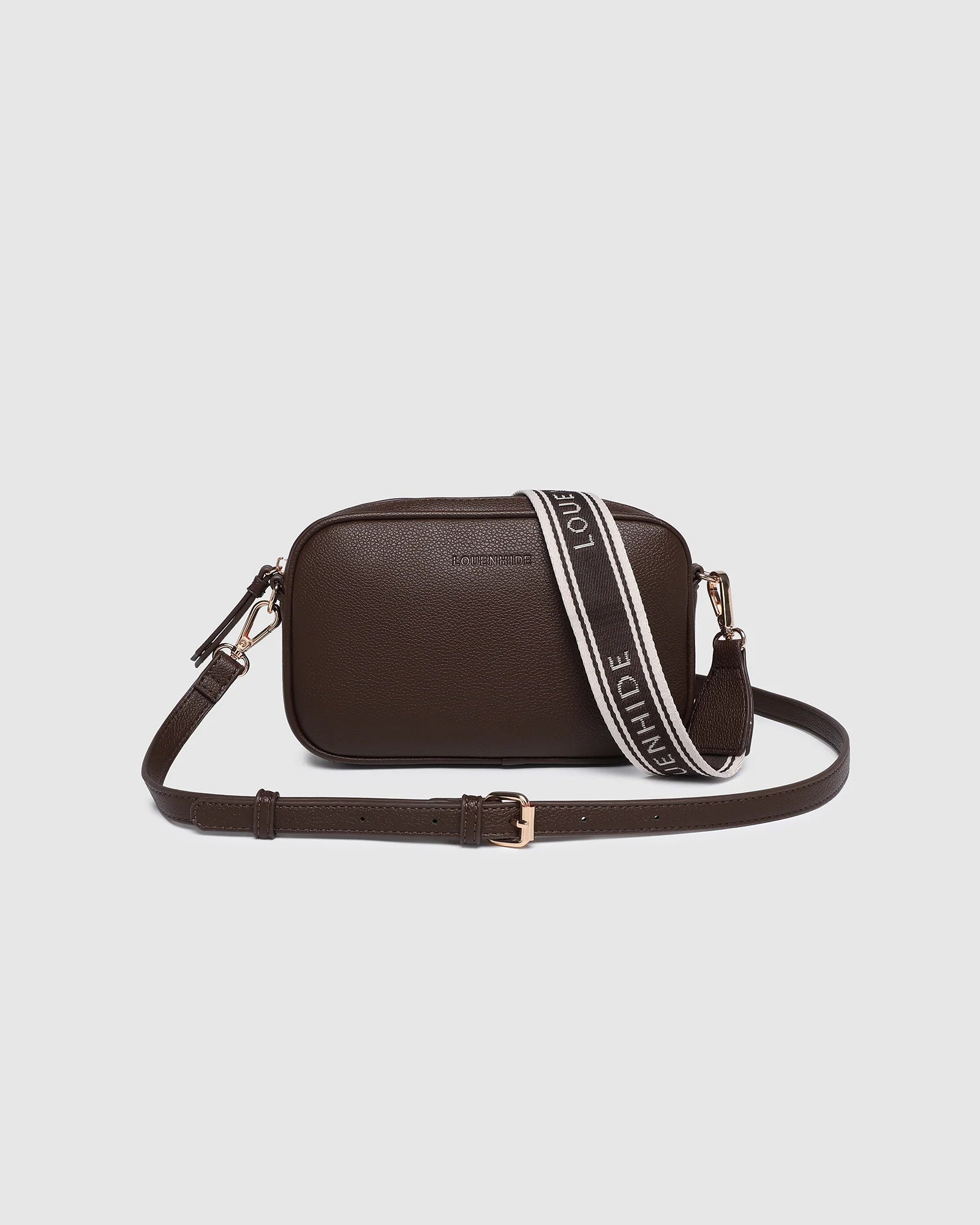 Bianca Crossbody Bag by Louenhide - Chocolate