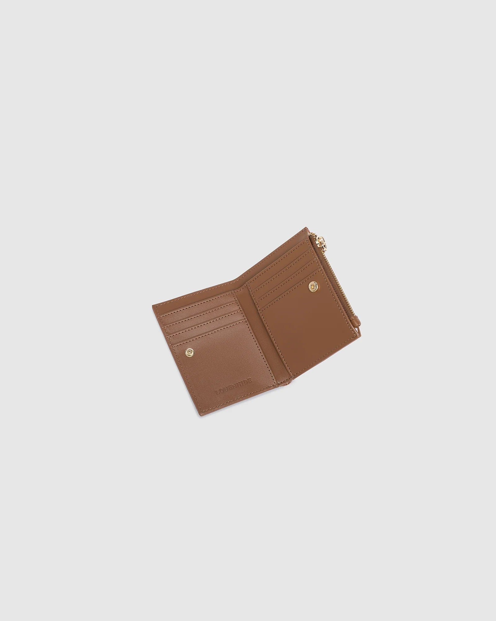 Lily Woven Wallet by Louenhide - Tan