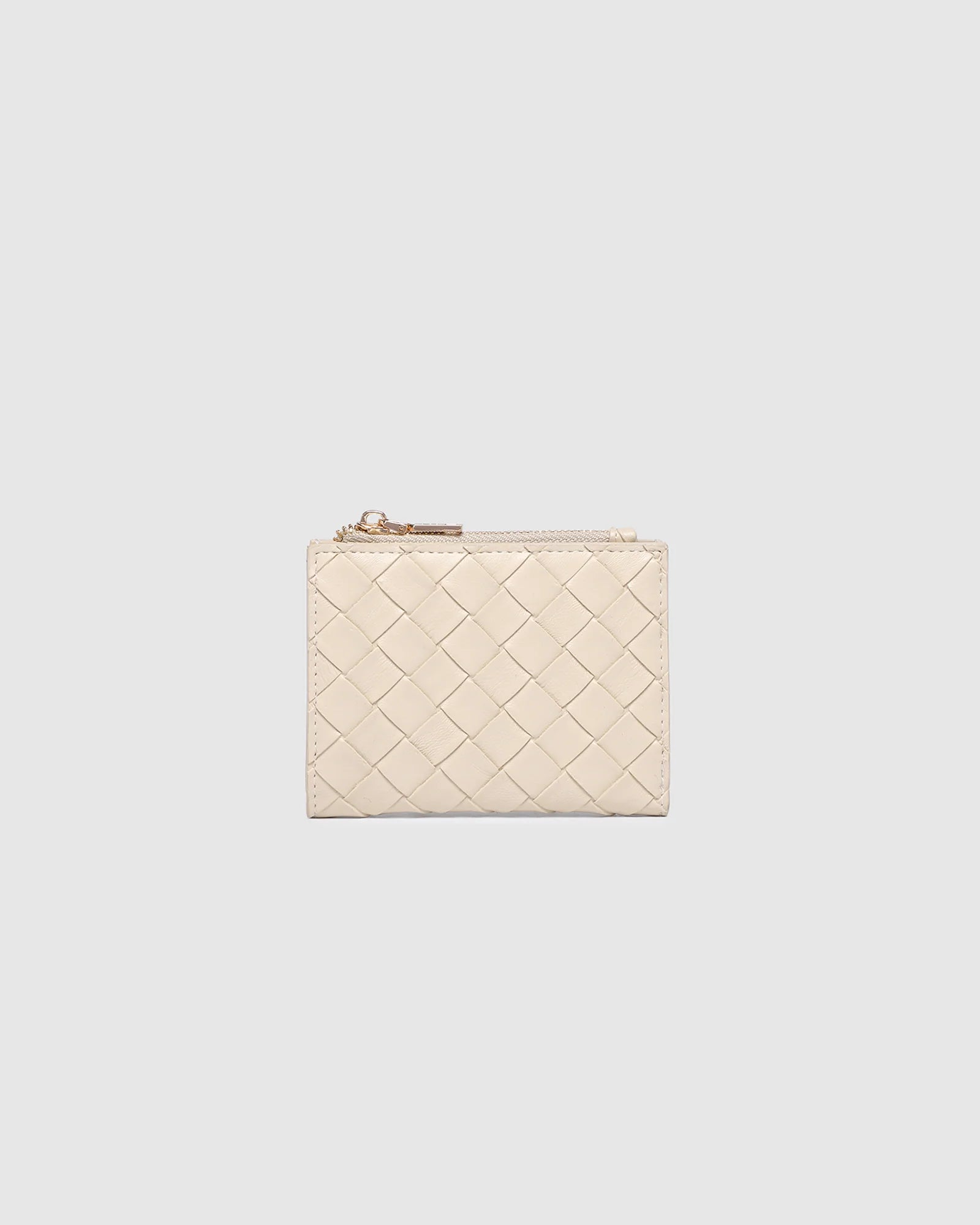 Lily Woven Wallet by Louenhide - Chocolate