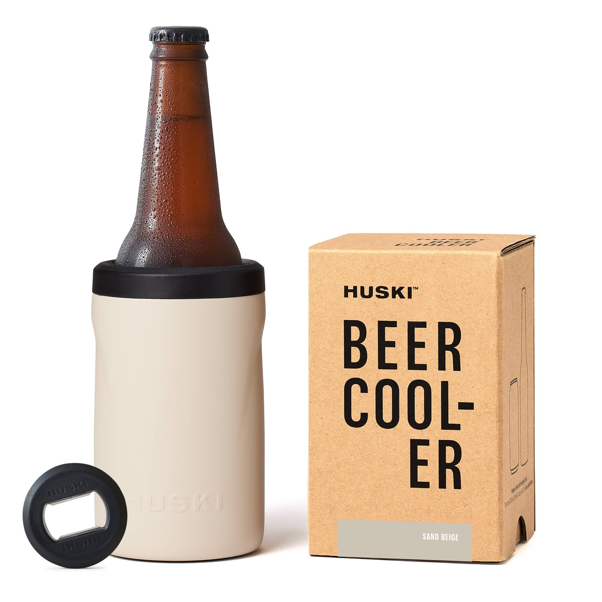 Huski Beer Cooler 2.0 - Sand Beige (Limited Release)