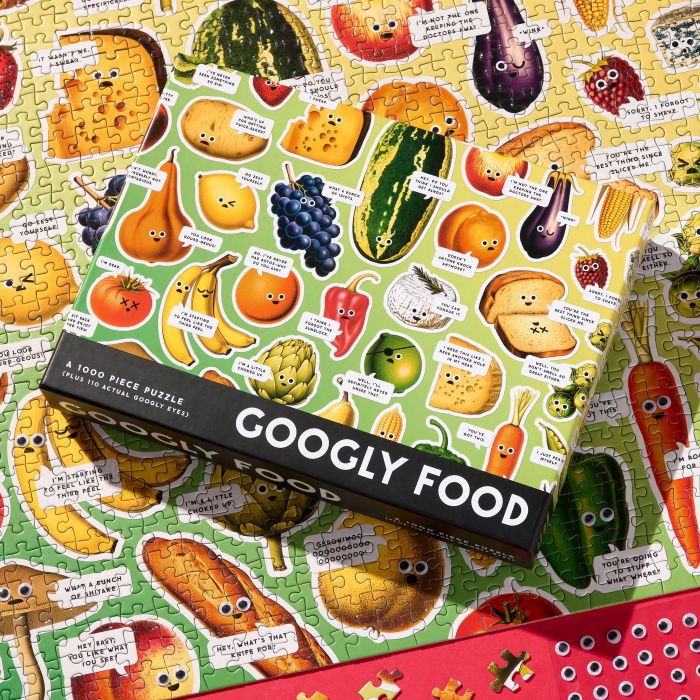 Googly Food Puzzle (1000pc) by Brass Monkey