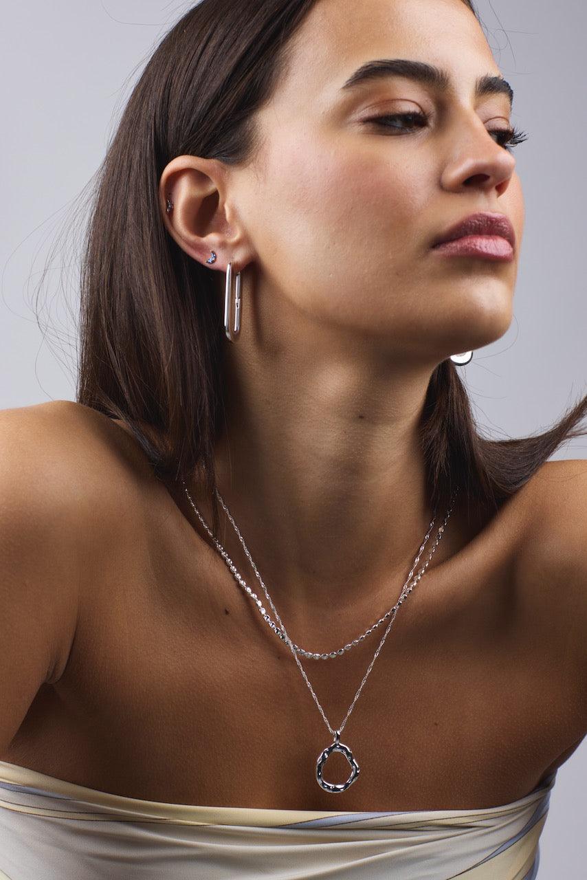 Aria Stud Earrings by Zafino - Sapphire