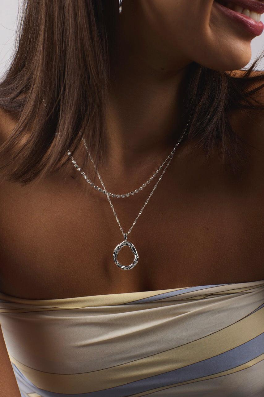 Belle Necklace by Zafino - Silver