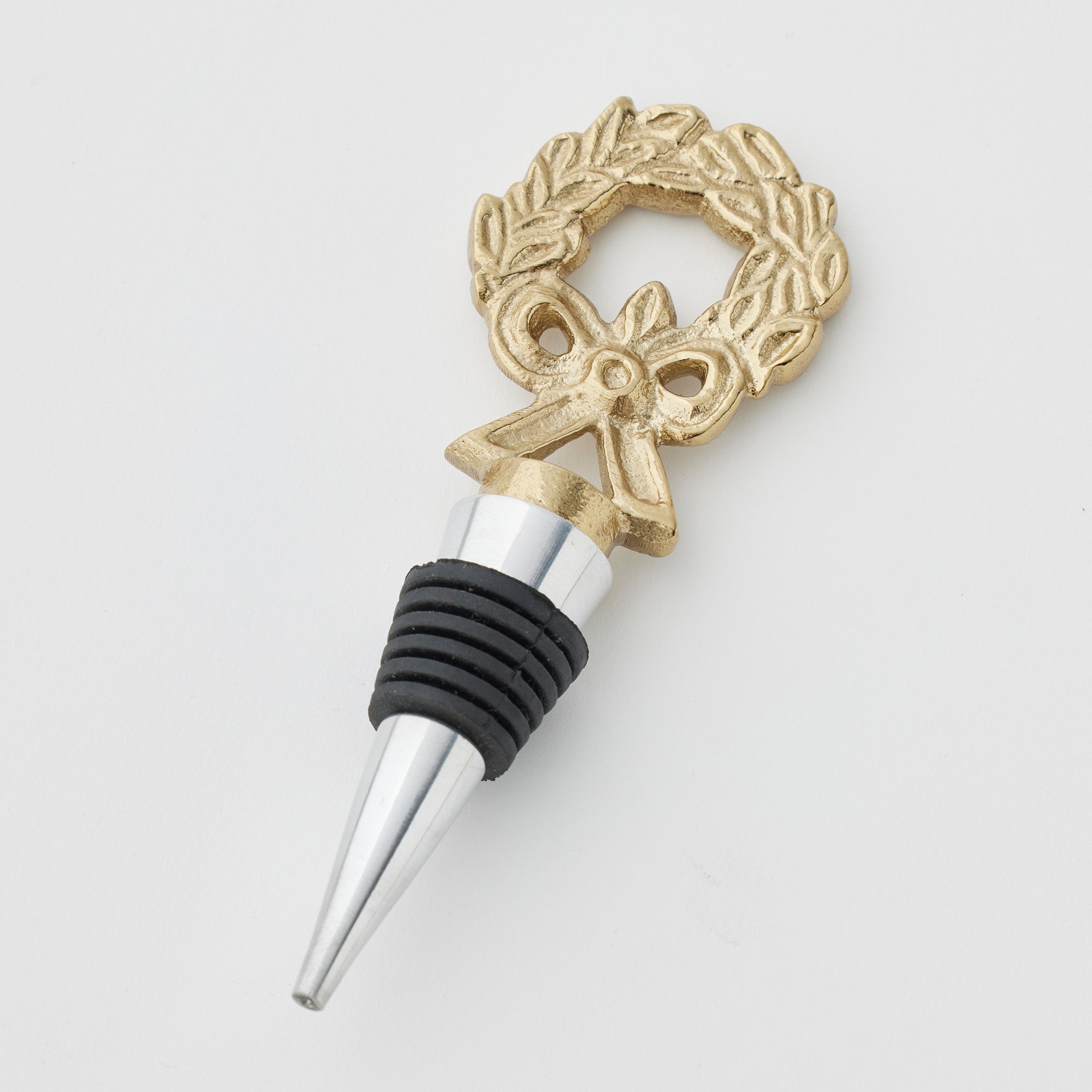 Holiday Garland Bottle Stopper by Pilbeam Living