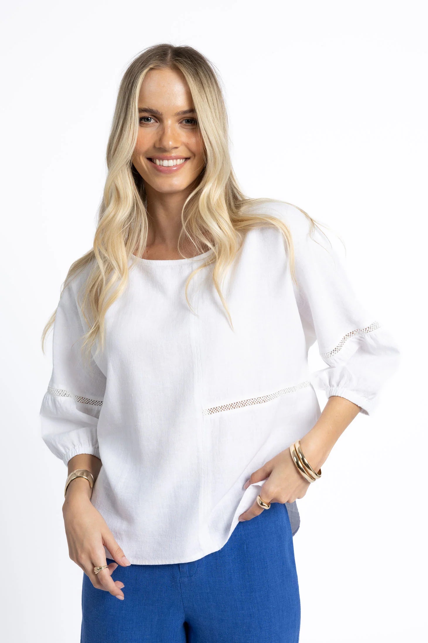 Millie Top by Humidity Lifestyle - White