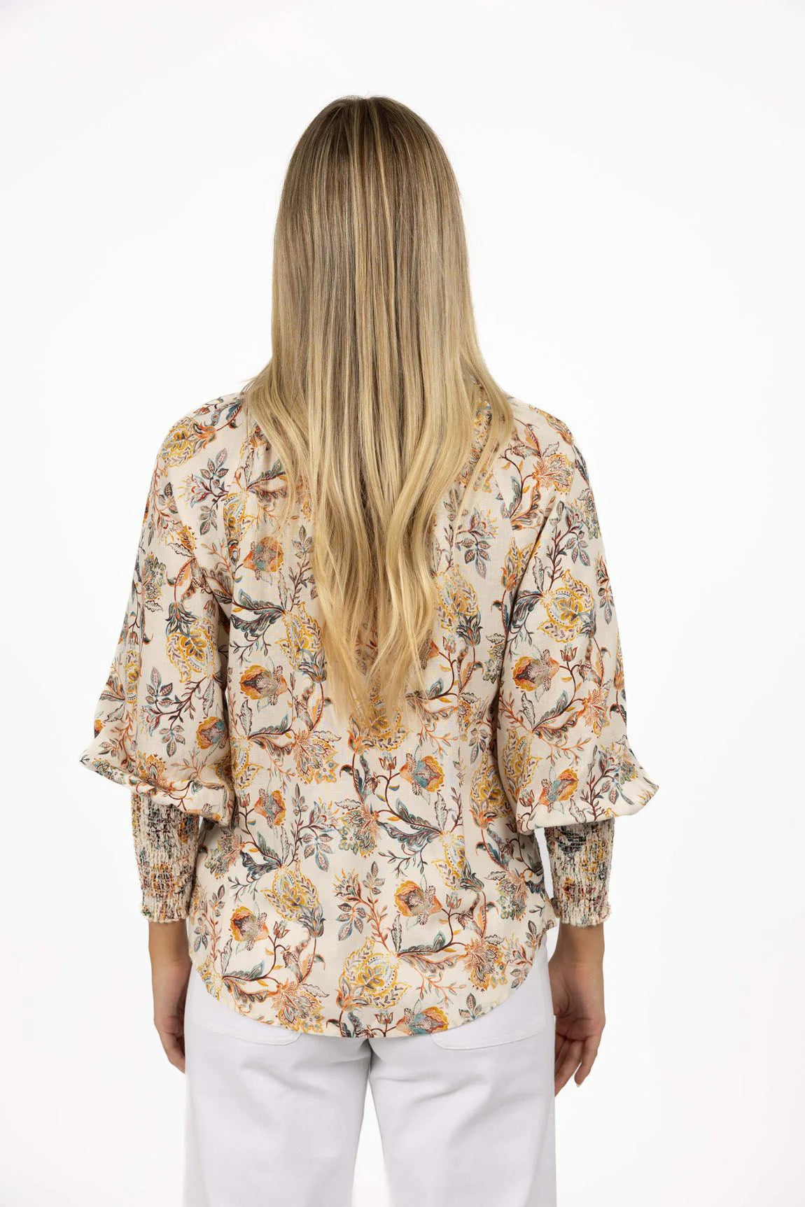 Frances Blouse by Humidity Lifestyle - Kaffir Print