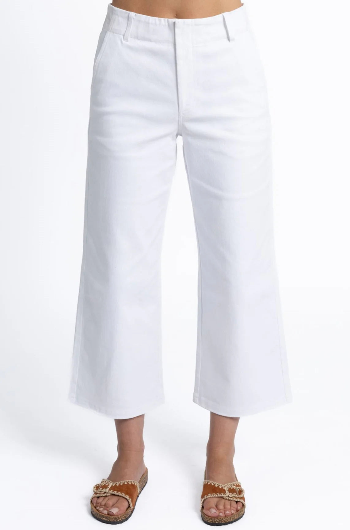 Margot Drill Pant by Humidity Lifestyle - White
