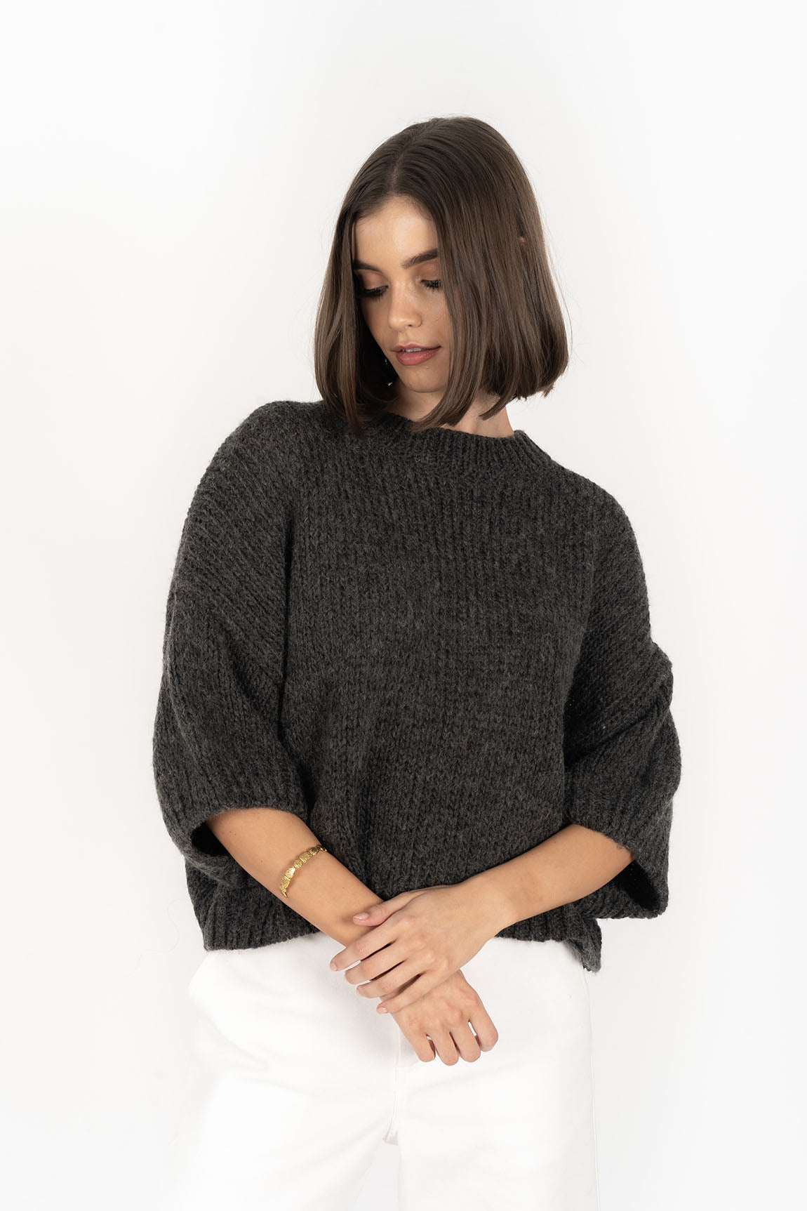 Alora Top by Humidity Lifestyle - Charcoal