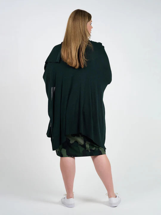 Supreme Cashmere/Bamboo Wrap by Lou Lou Australia - Dark Green