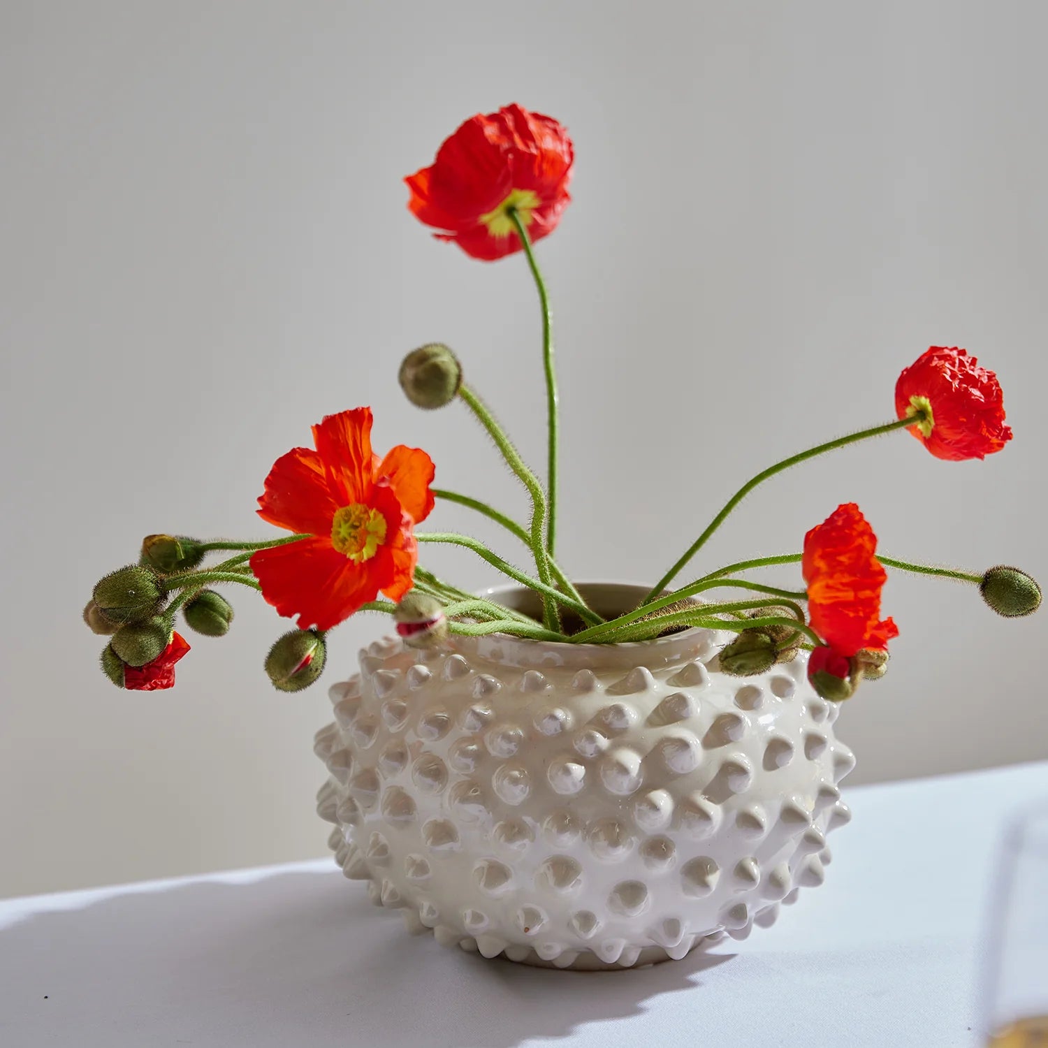 Pearl Off White Vase by Madras Link - Short
