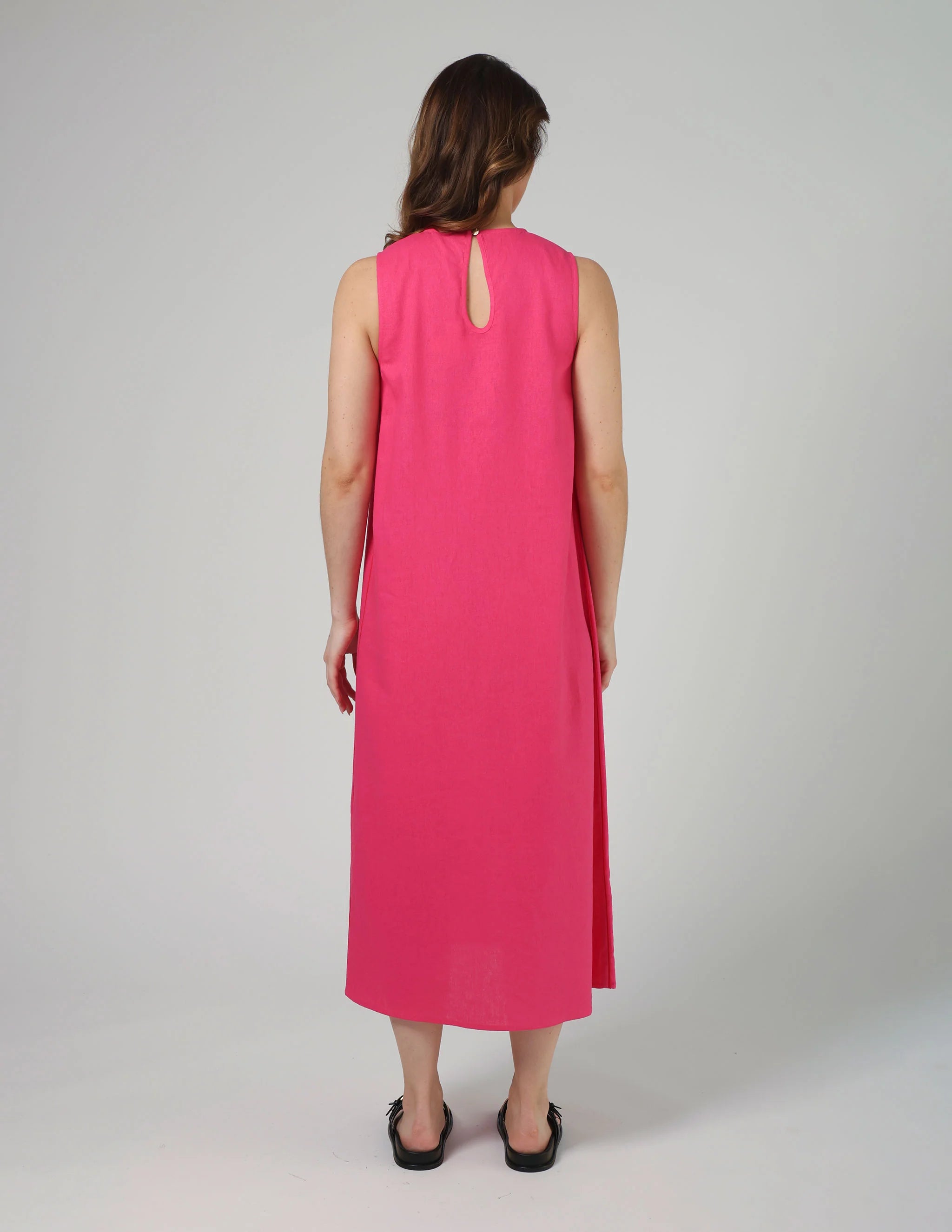 Zora Dress by Stella & Gemma - Fuchsia