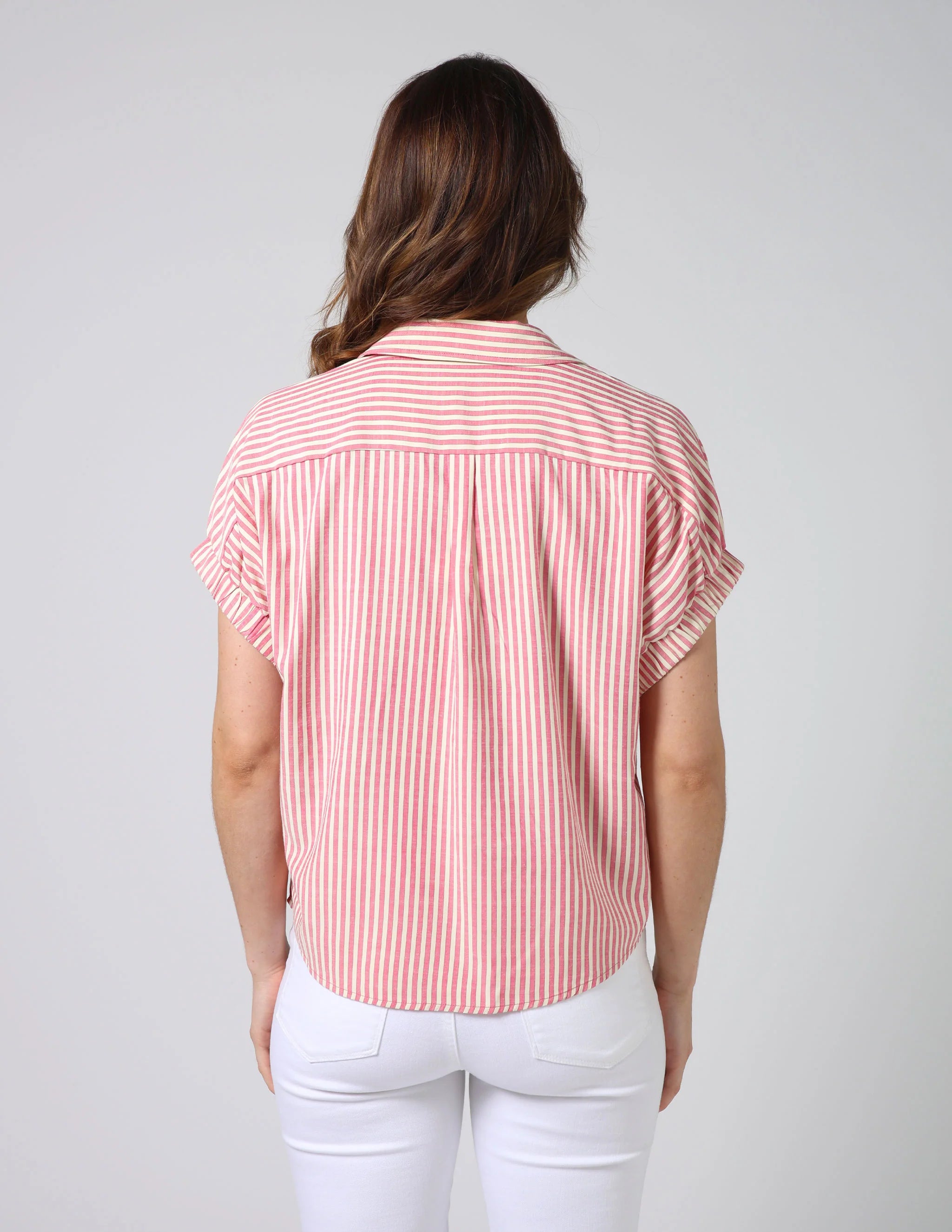 Gisele Shirt by Stella & Gemma - Raspberry