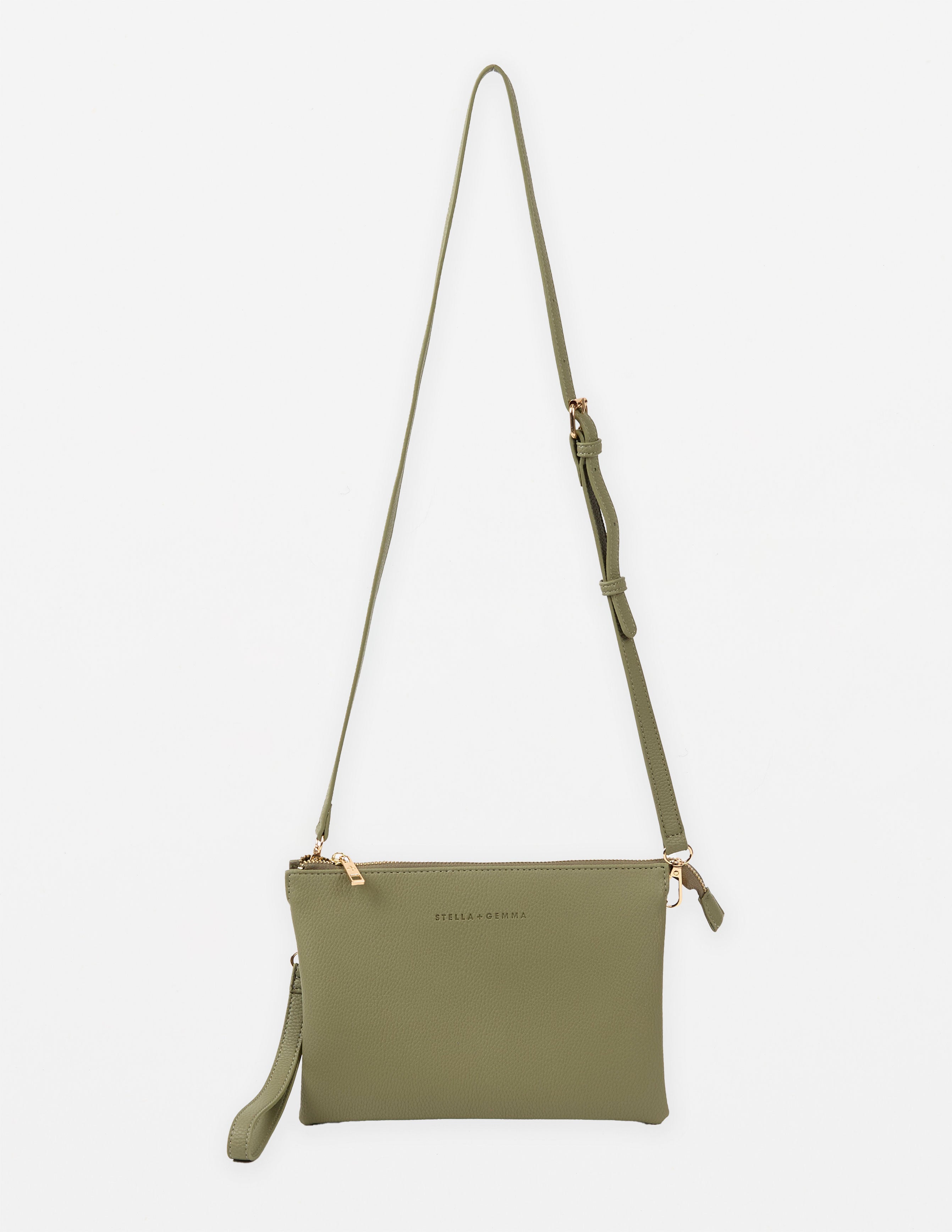 Frankie Multi Pouch Bag by Stella + Gemma - Sage