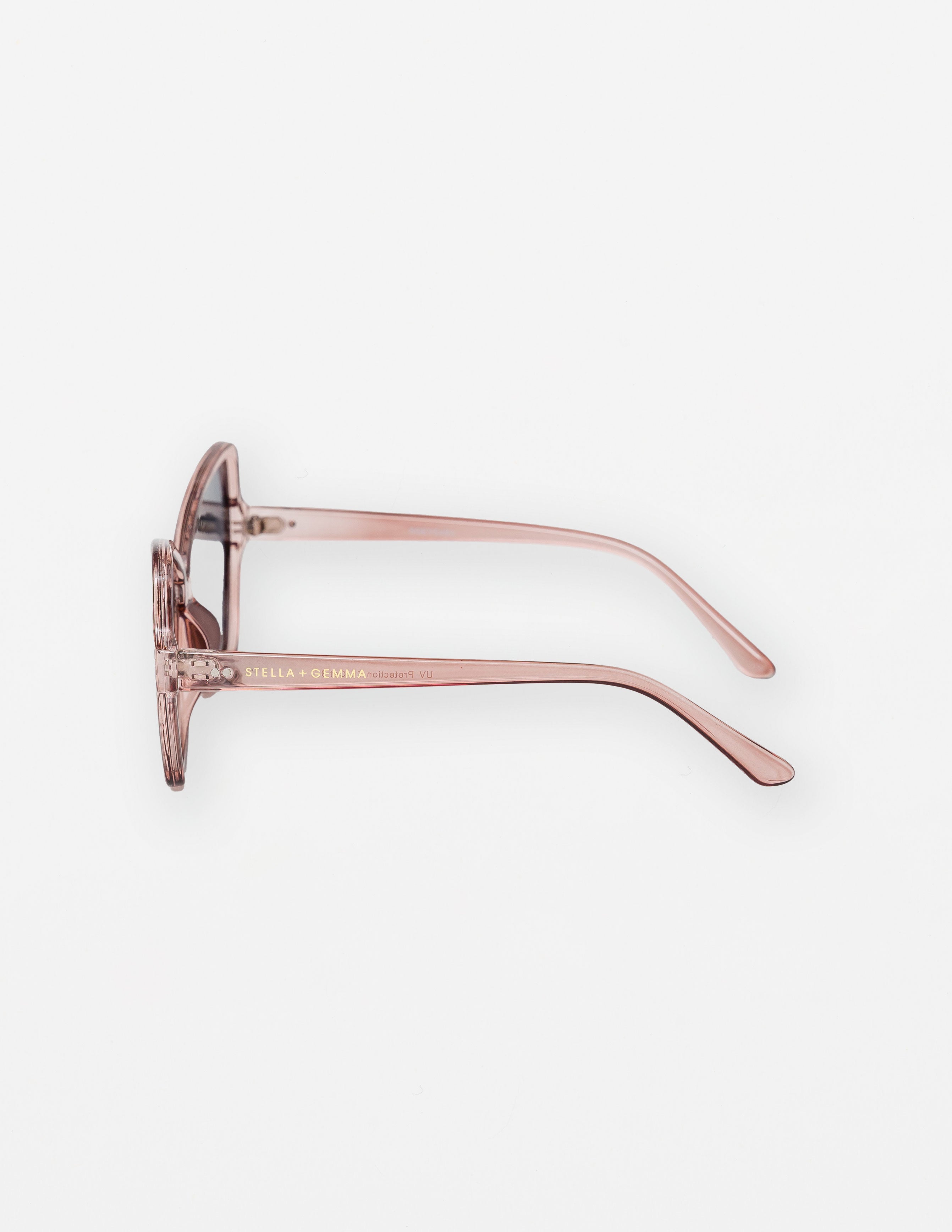 Freya Sunglasses by Stella + Gemma - Trans Brown