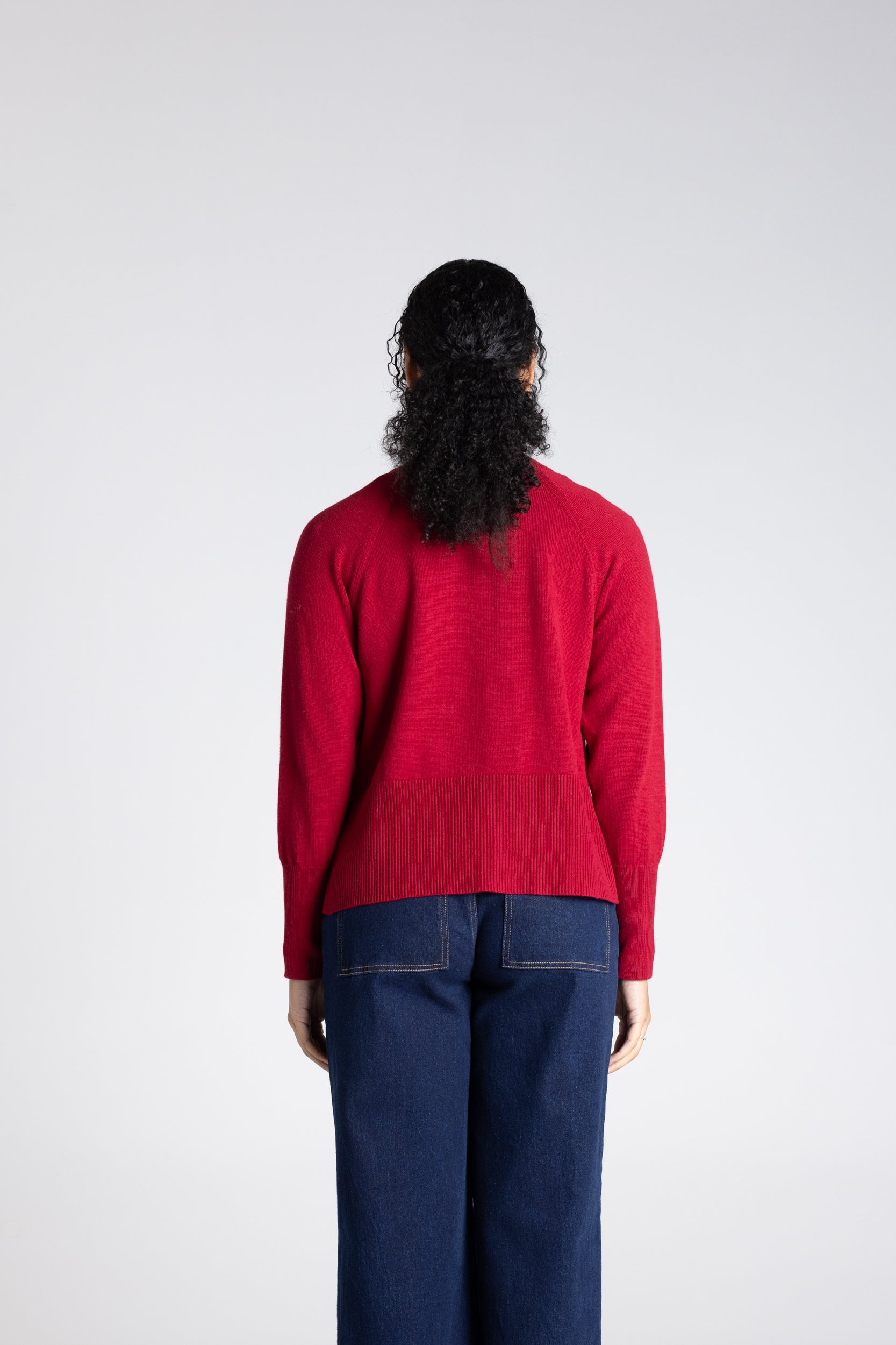 Basic Sweater by Two-Ts - Spiced Wine