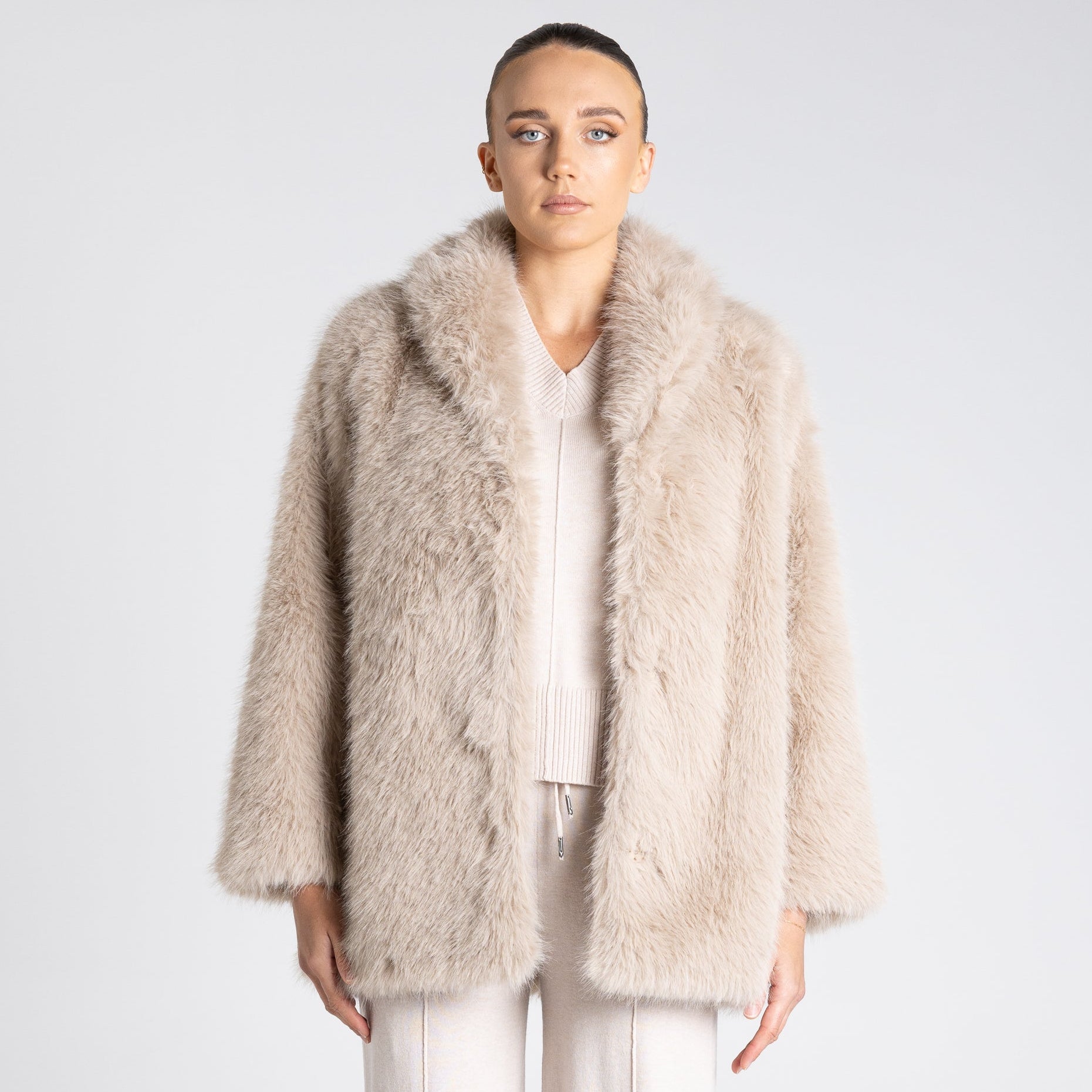 Faux Fur Coat by Two-T's
